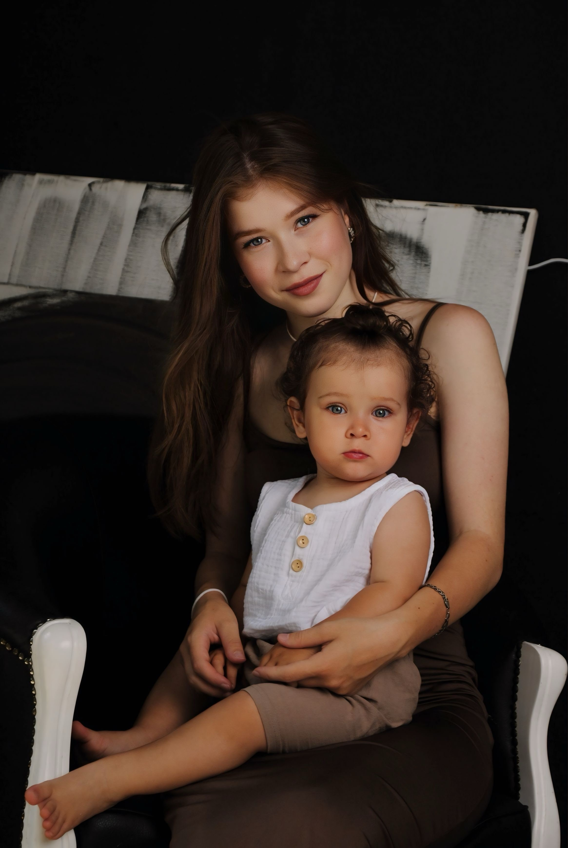 Владислава и дочь. Фотограф Мария Мусаелян