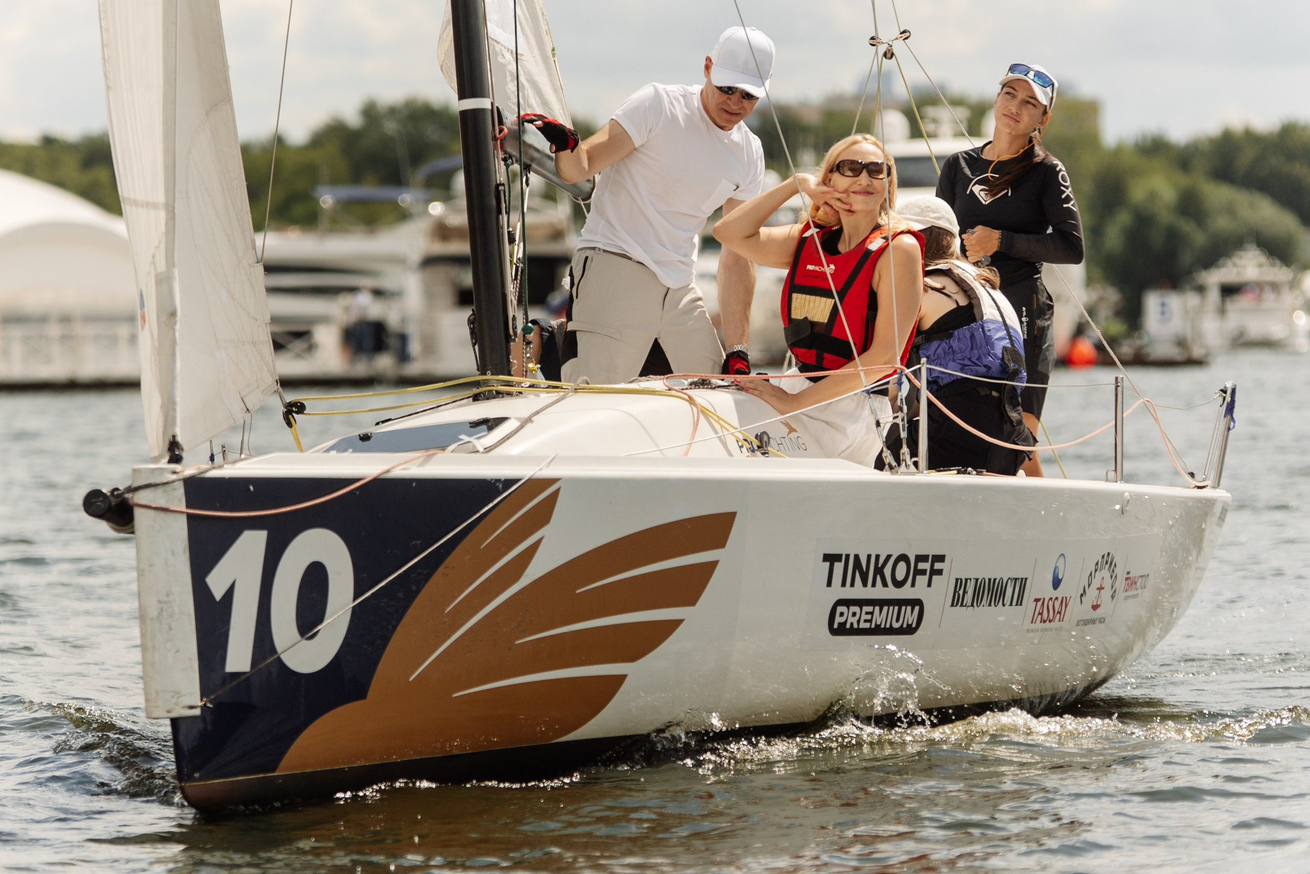 Яхт Клуб PROyachting. Регата. Репортажный фотограф. Москва. Алина Ланская
