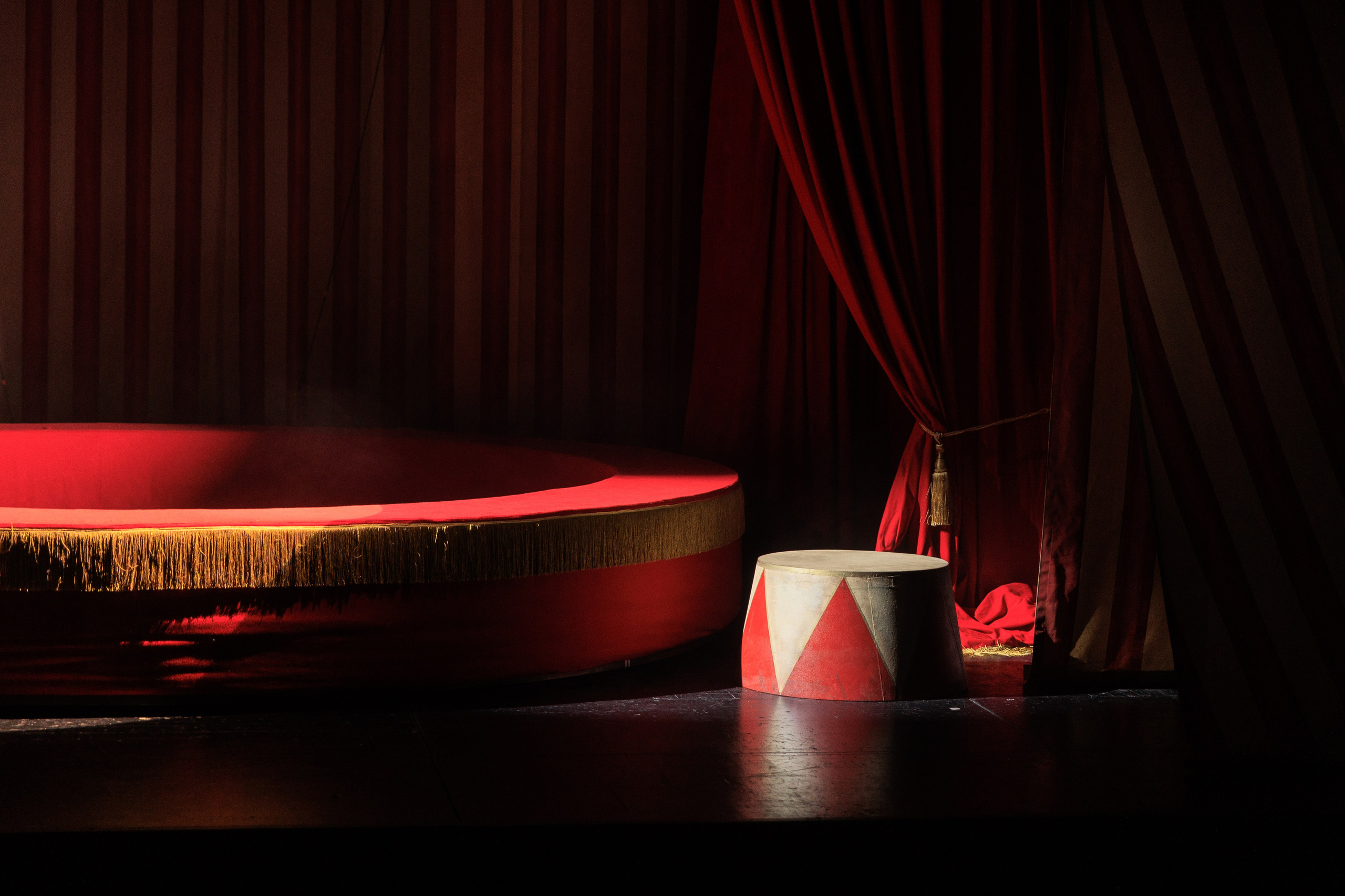 Декорации для спектакля «Тараканище» | Театр БТК. История занавеса. Превращаем идею в технологию