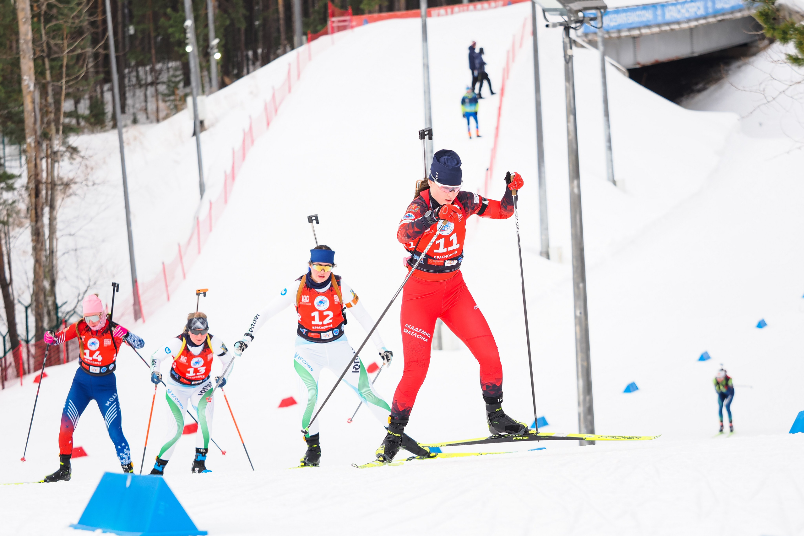 Биатлон / Первенство России. Репортажный фотограф Алексей Козьмин