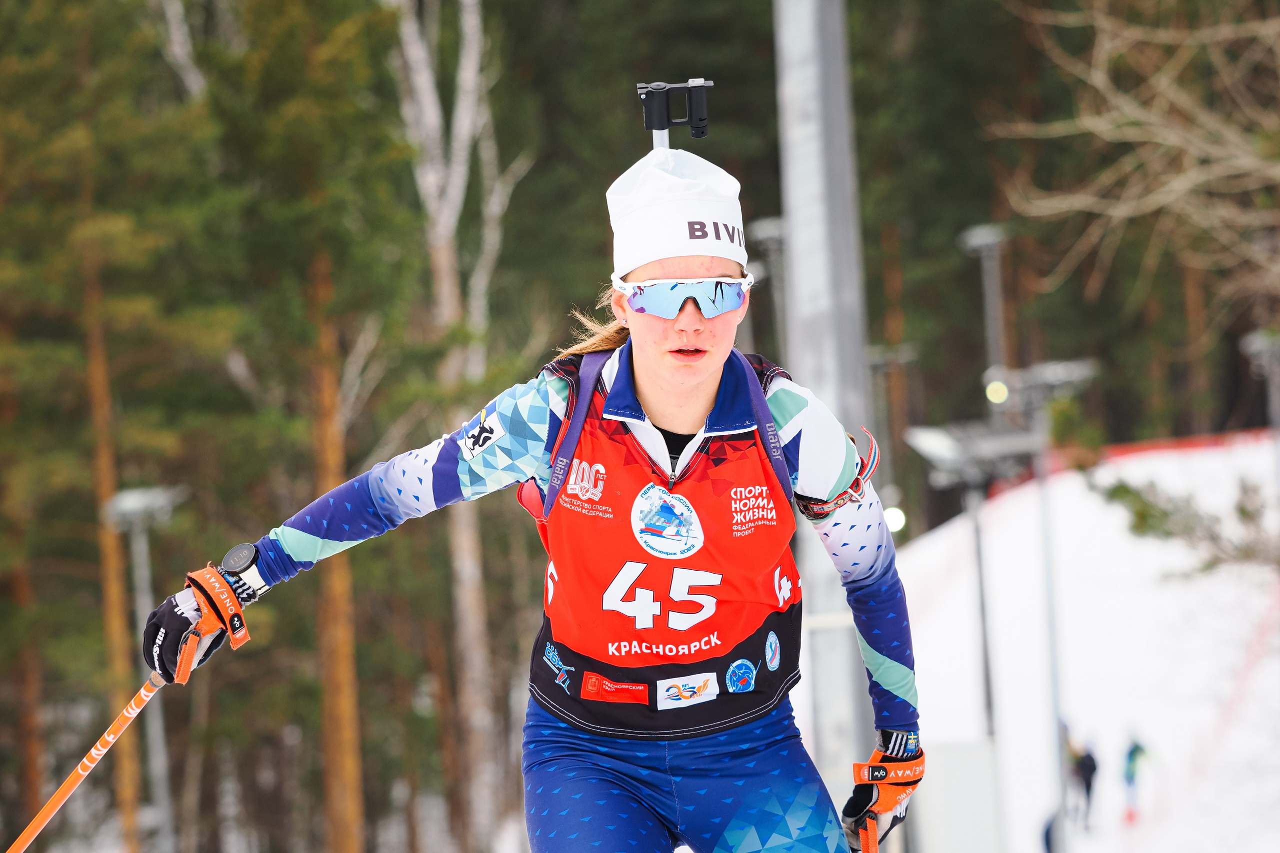 Биатлон / Первенство России. Репортажный фотограф Алексей Козьмин