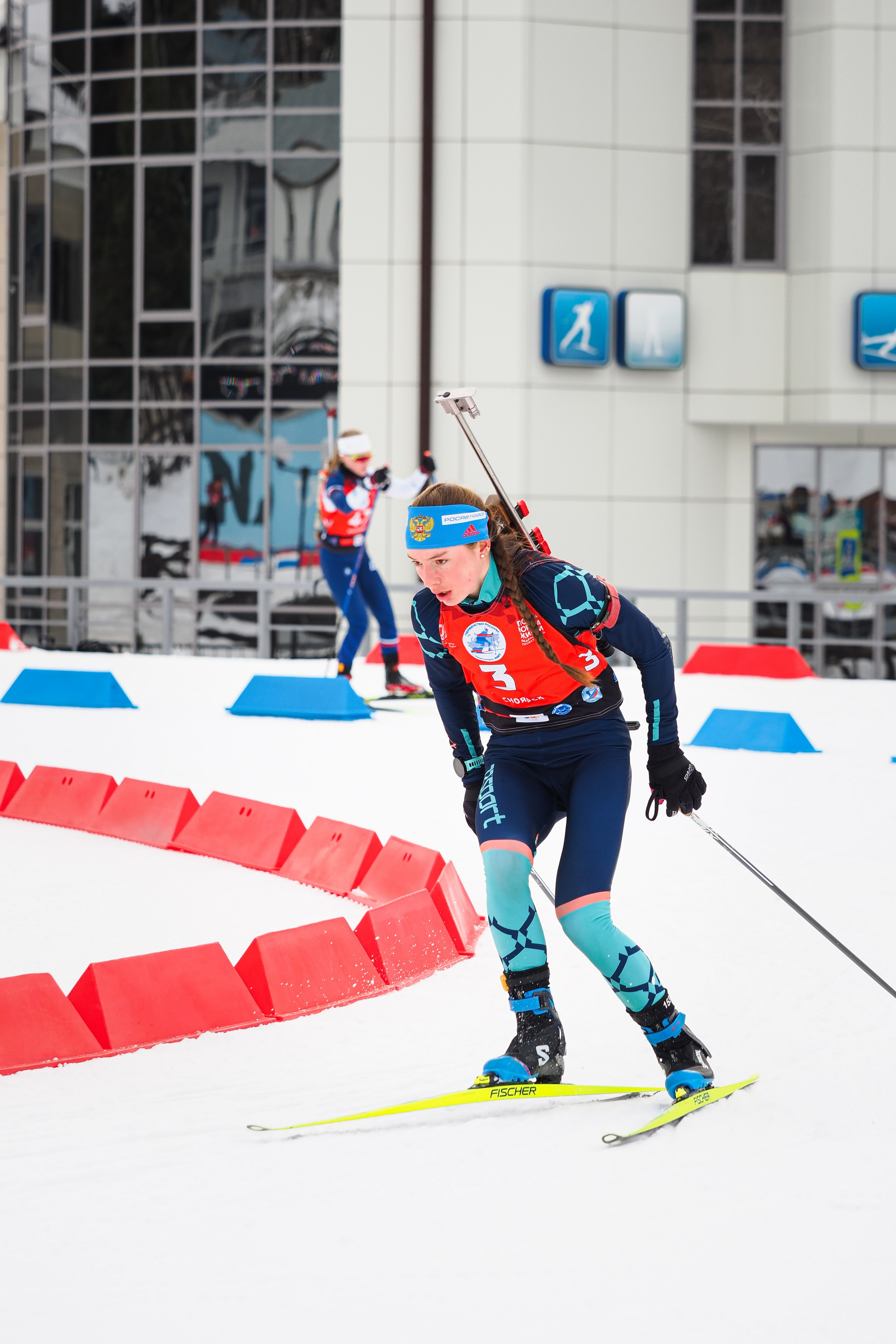 Биатлон / Первенство России. Репортажный фотограф Алексей Козьмин