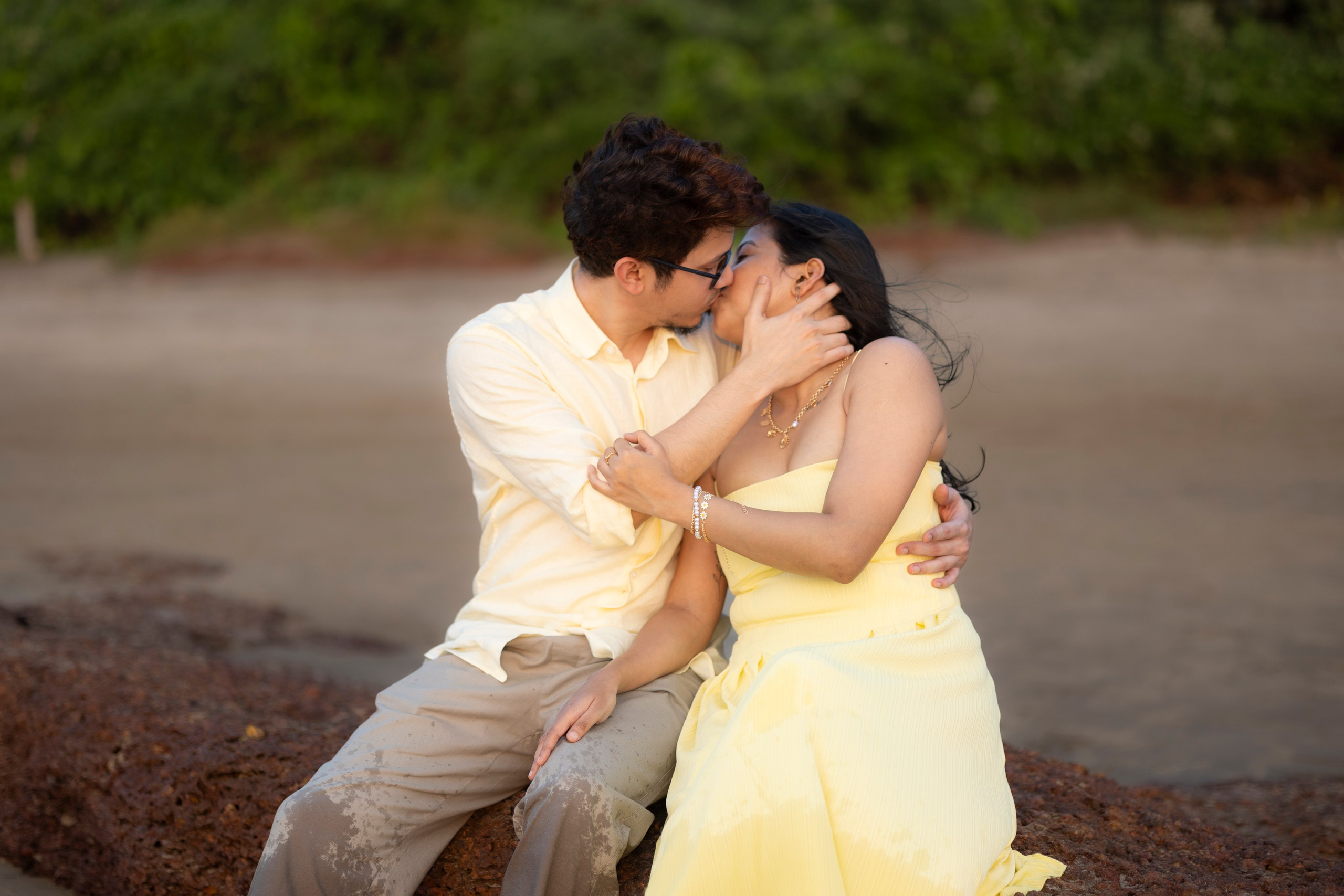 Love story photo session in Morjim (GOA). Свадебные видео