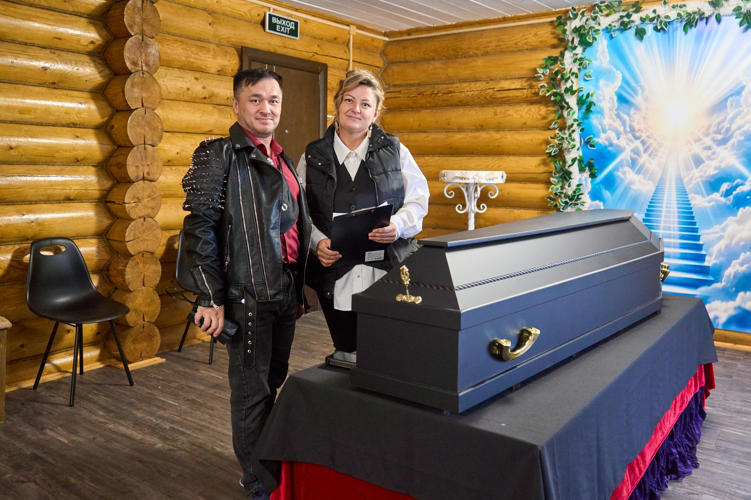 Открытие бальзаматорской «Кадавр». Фотограф Екатерина Зорина