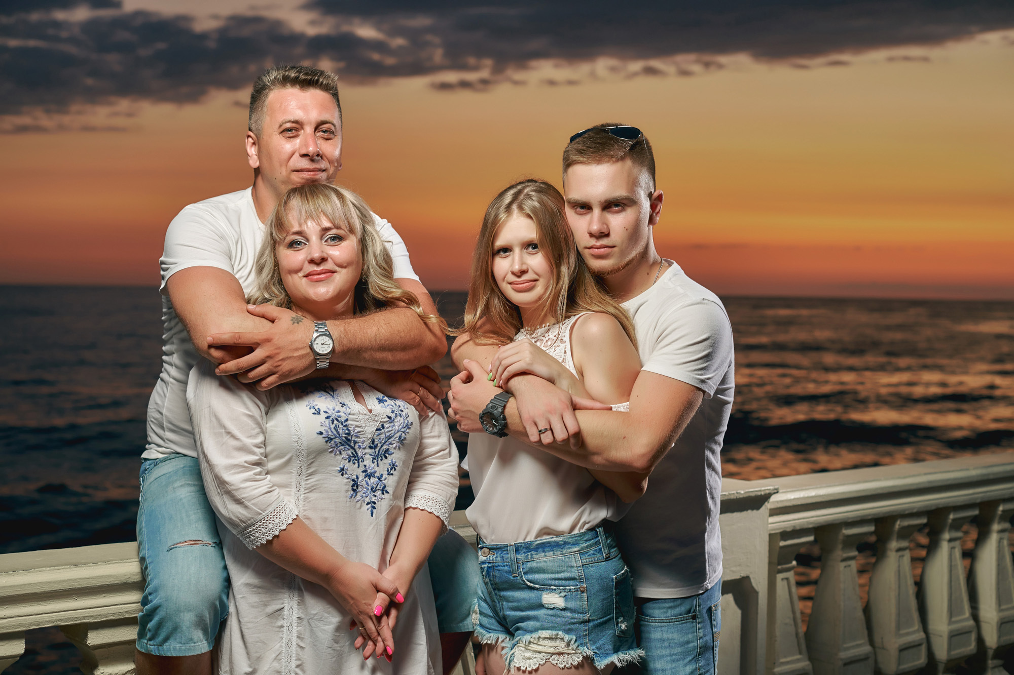 Семейный портрет. Фотограф в Сочи Дмитрий Полянский