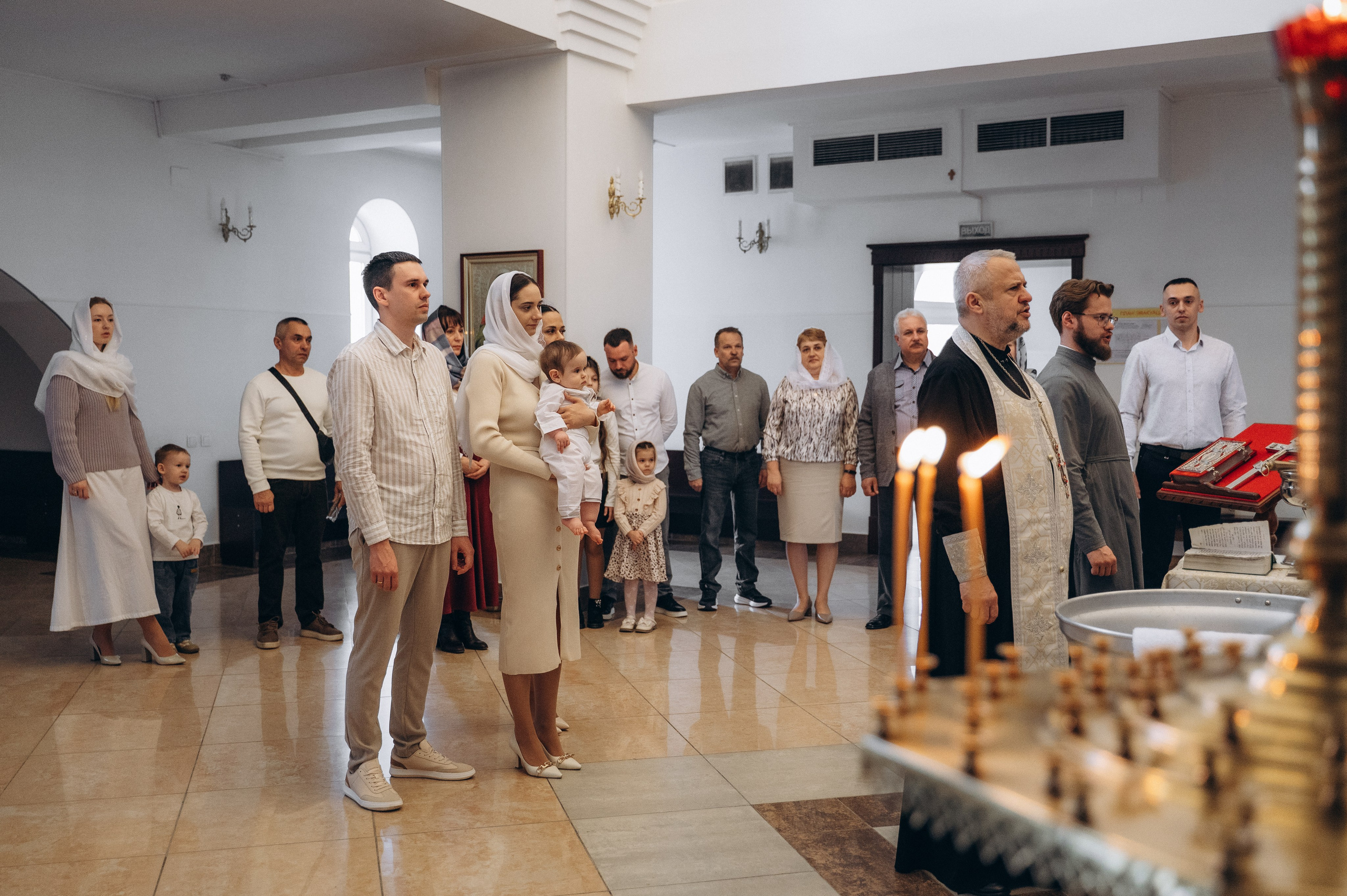 Крещение Мирона (Храм Преображения Господня). Семейный фотограф в Минске Дарья Дреко