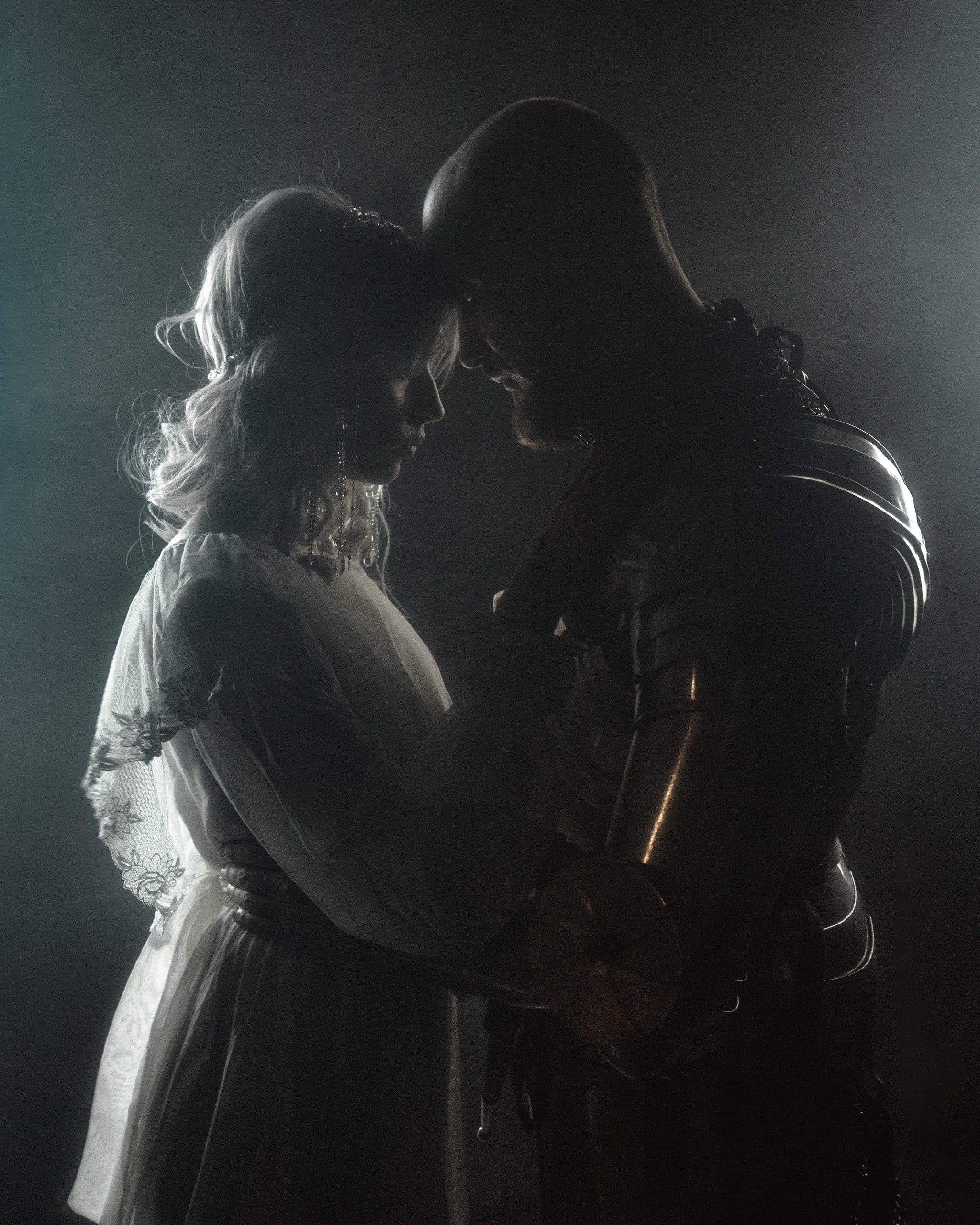 Рыцарь и дама сердца. Фотограф Александр Никитин. Съёмка в доспехах. Санкт-Петербург. nikitin_photo