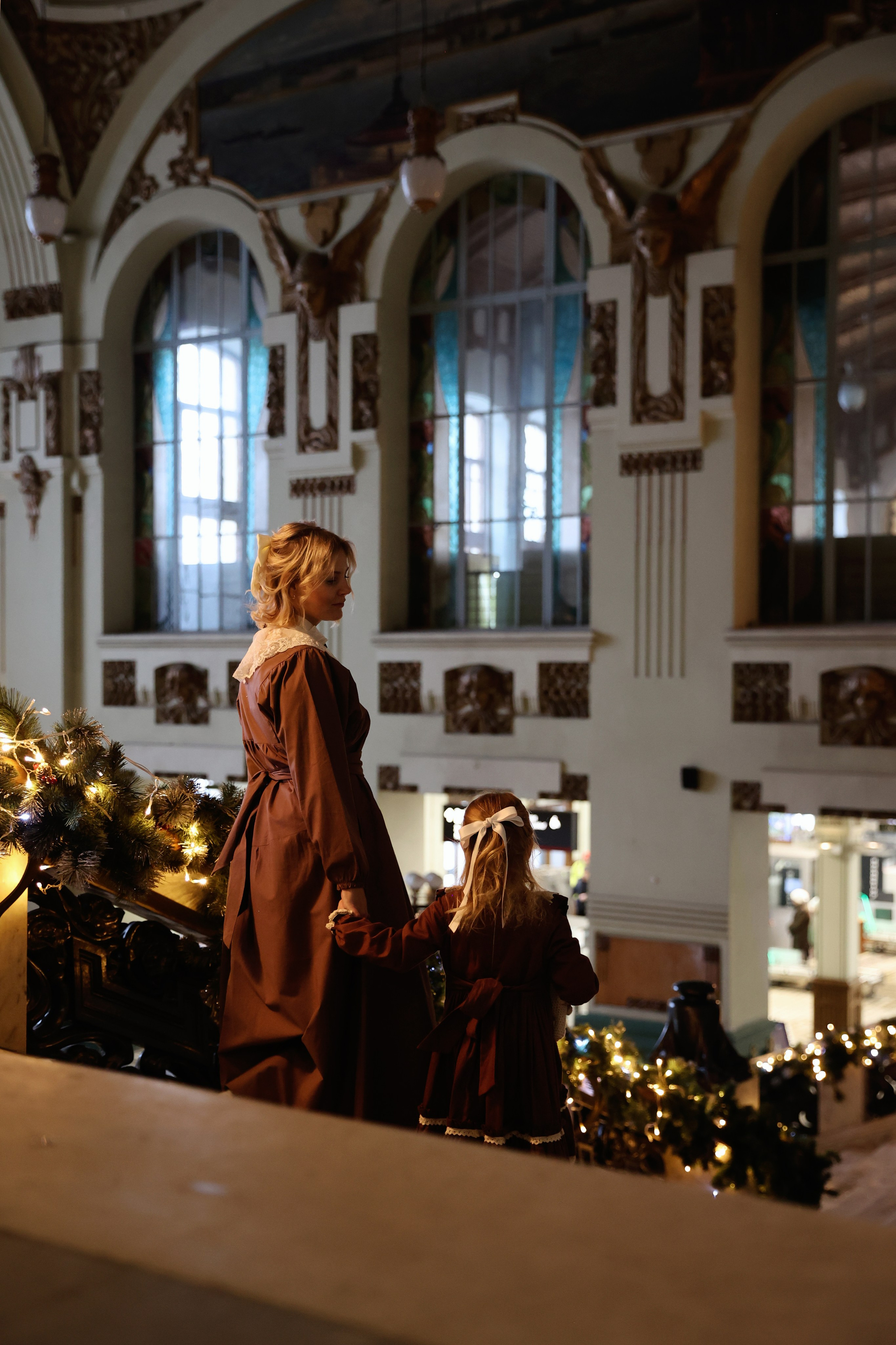 Ретро съемка на Витебском вокзале. Фотограф — Татьяна Кириллова, г. Санкт-Петербург