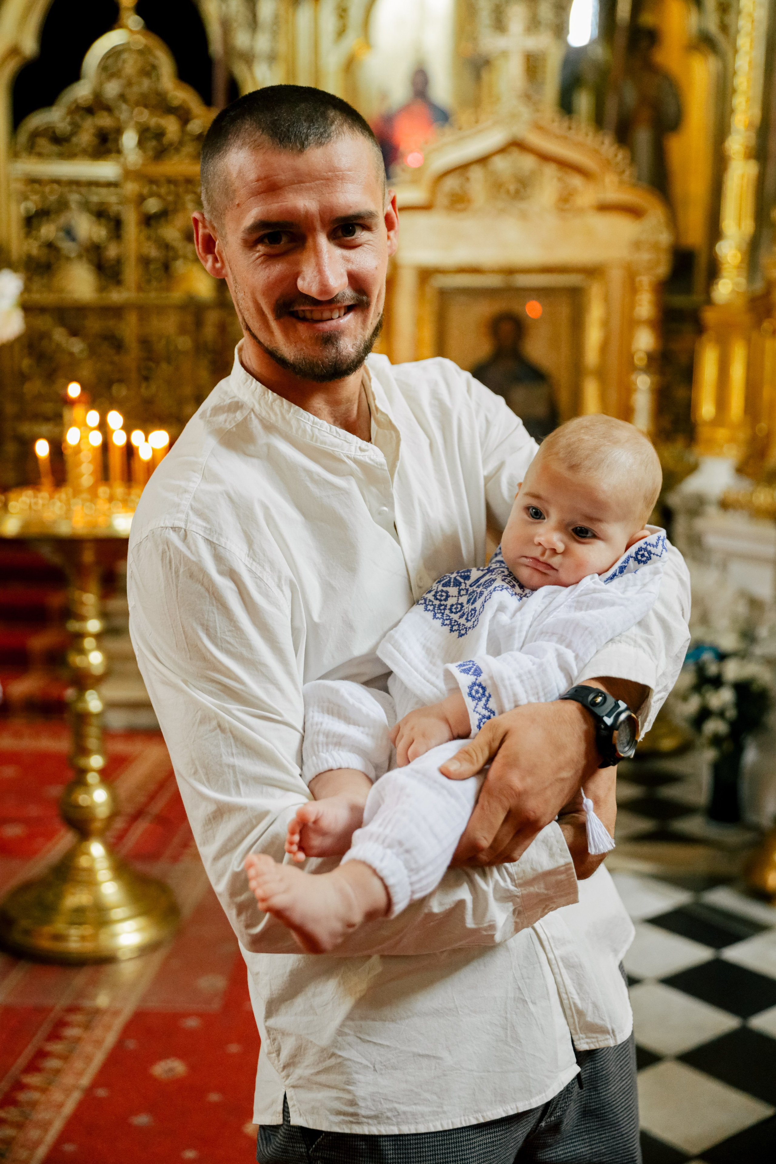 Крещение Святослава. Свадебный и семейный фотограф в Варшаве