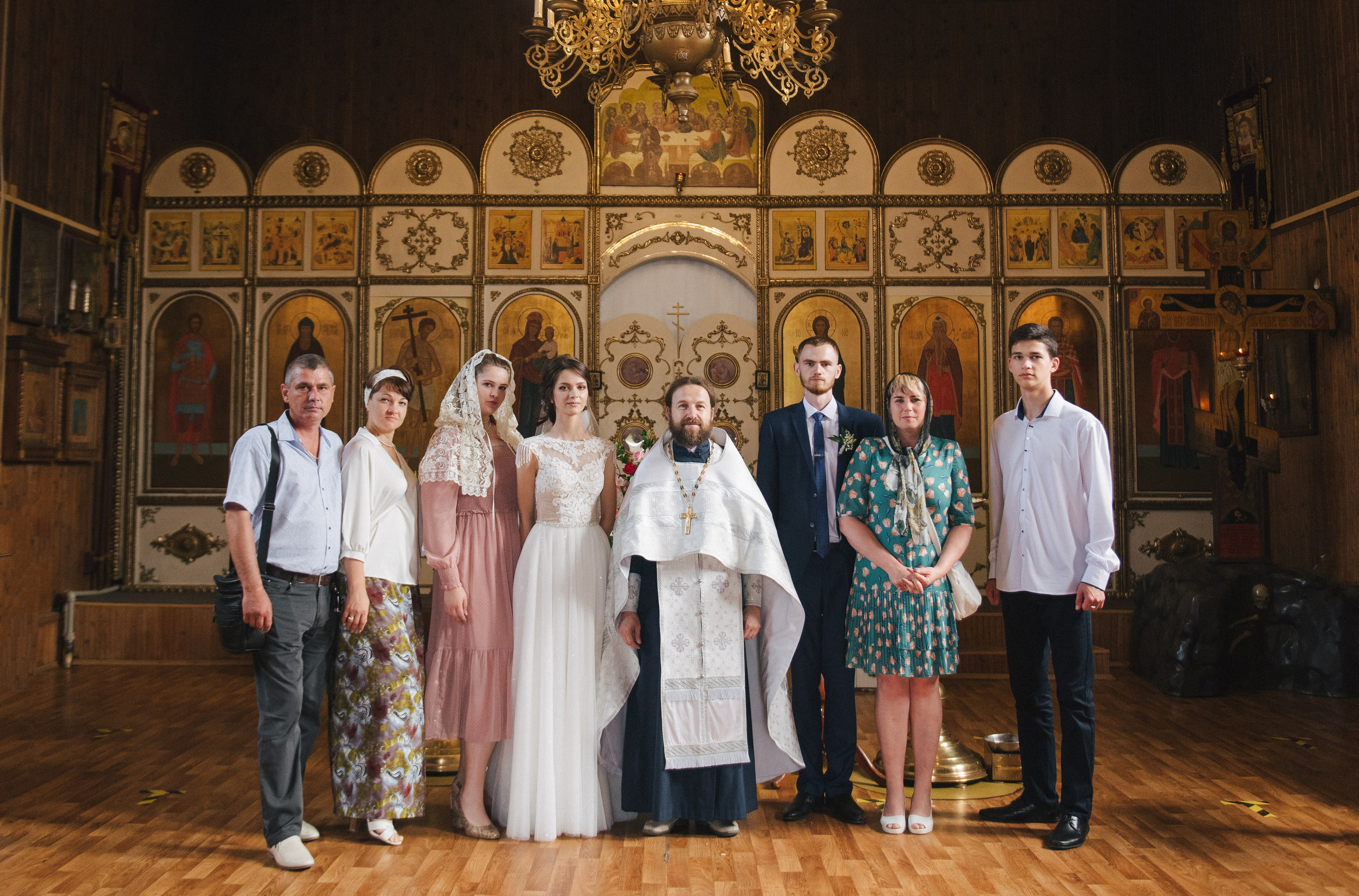 Венчание Никиты и Тони — Храм Иоанна Кронштадского. Свадебный и семейный фотограф Волгоград Москва