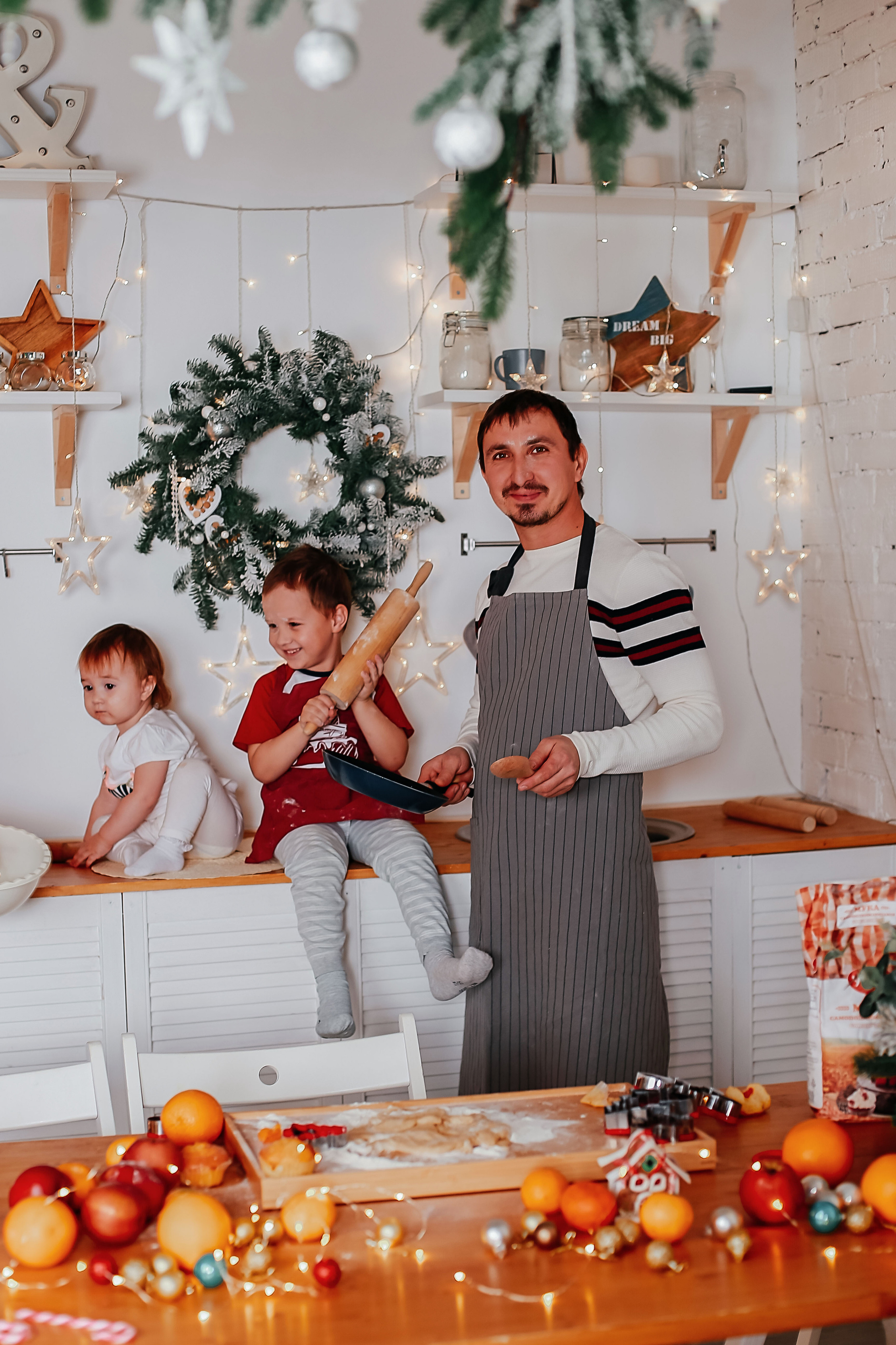 Новогодняя фотосессия в студии Флоренция. Иванова Ирина Свадебный и семейный фотограф г. Уфа