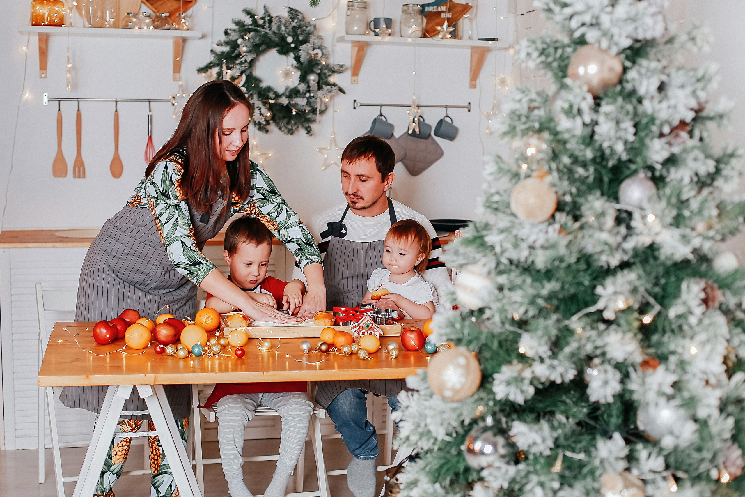 Новогодняя фотосессия в студии Флоренция. Иванова Ирина Свадебный и семейный фотограф г. Уфа
