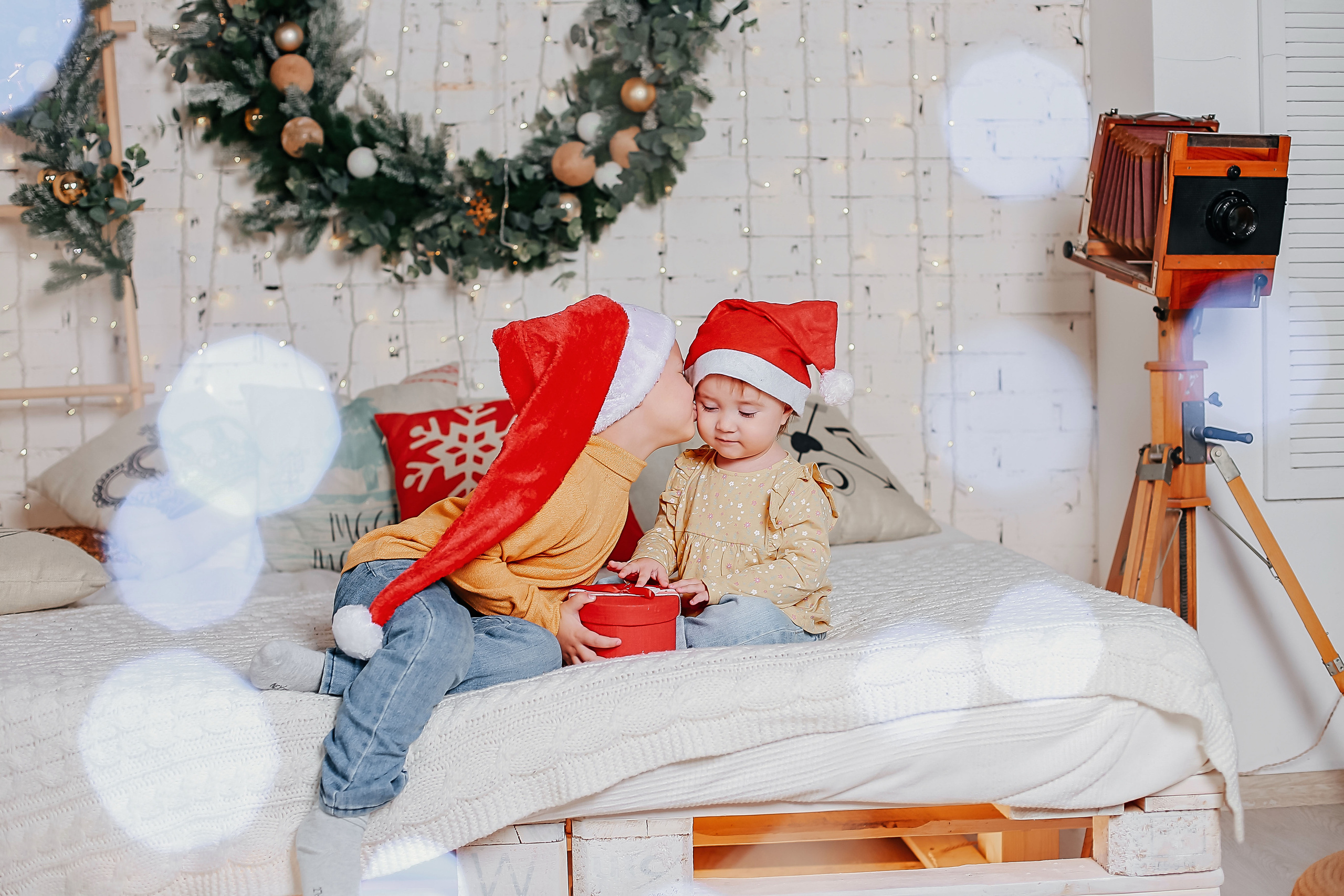 Новогодняя фотосессия в студии Флоренция. Иванова Ирина Свадебный и семейный фотограф г. Уфа