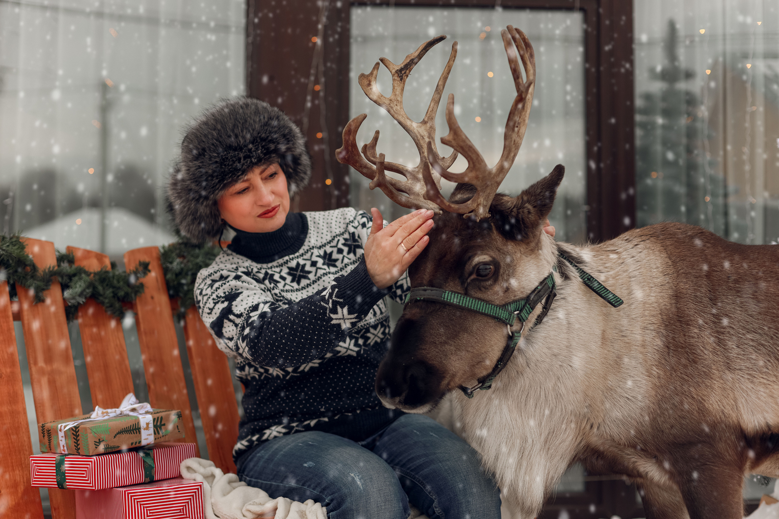 Фотосессия с оленем!. Иванова Ирина Свадебный и семейный фотограф г. Уфа