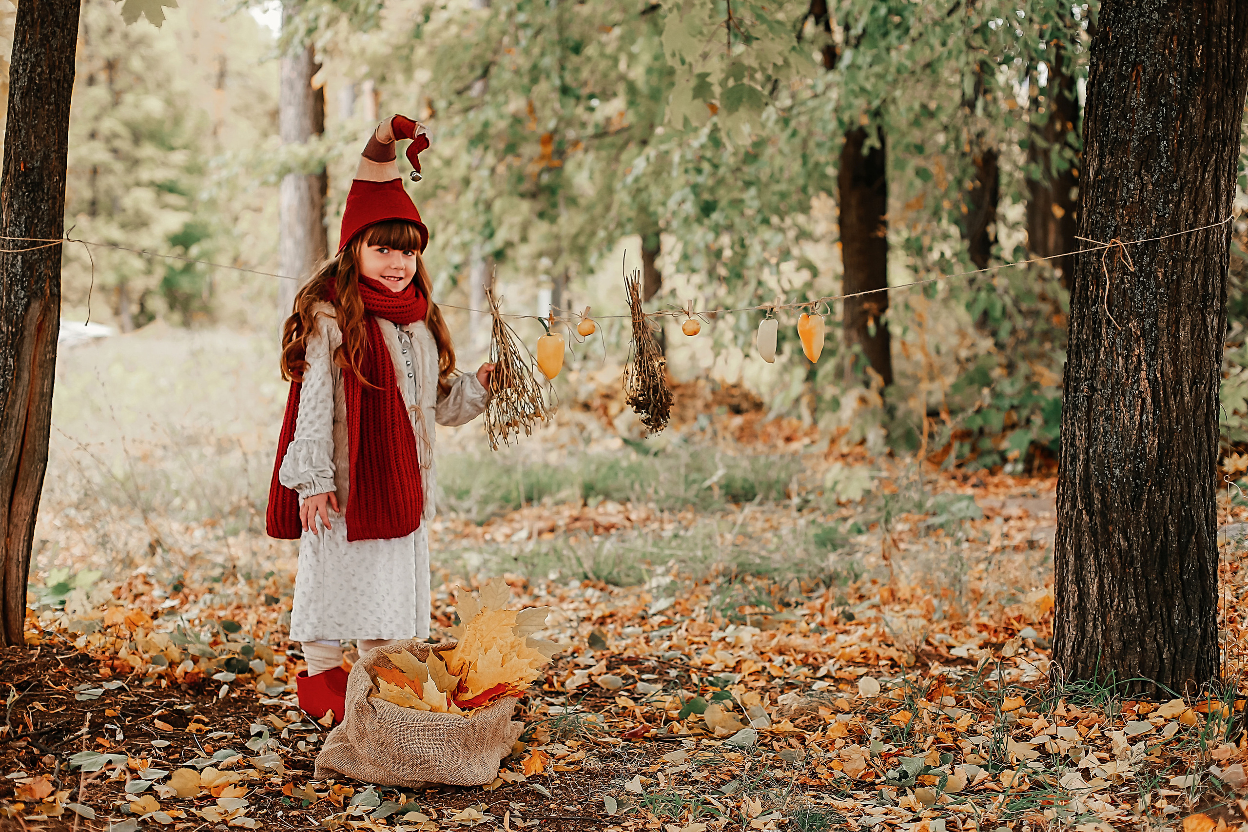 Сказочная фотосессия «Лесные гномики». Иванова Ирина Свадебный и семейный фотограф г. Уфа