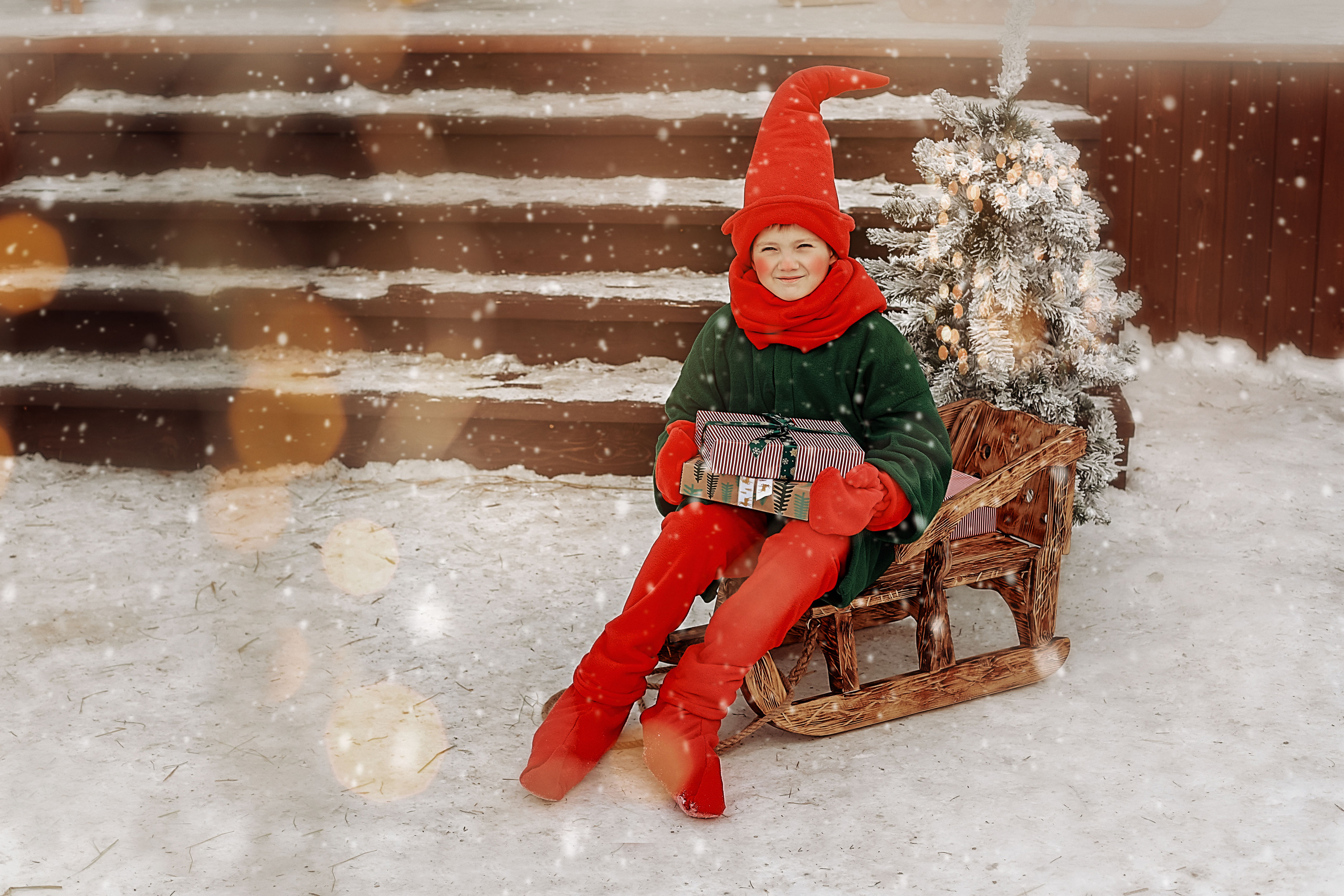 Фотосессия с северным оленем. Иванова Ирина Свадебный и семейный фотограф г. Уфа