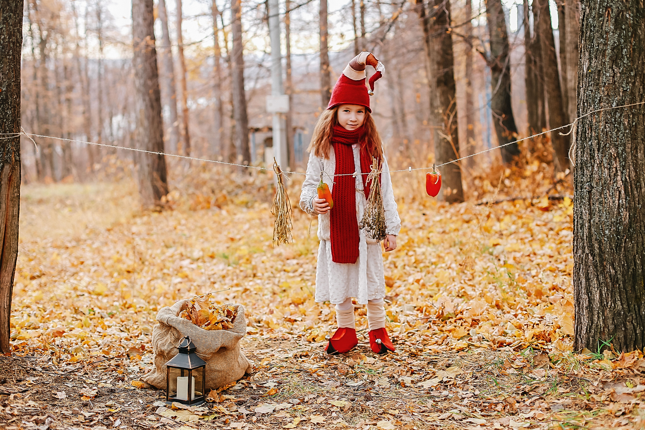 Осенний гномик в октябре. Иванова Ирина Свадебный и семейный фотограф г. Уфа