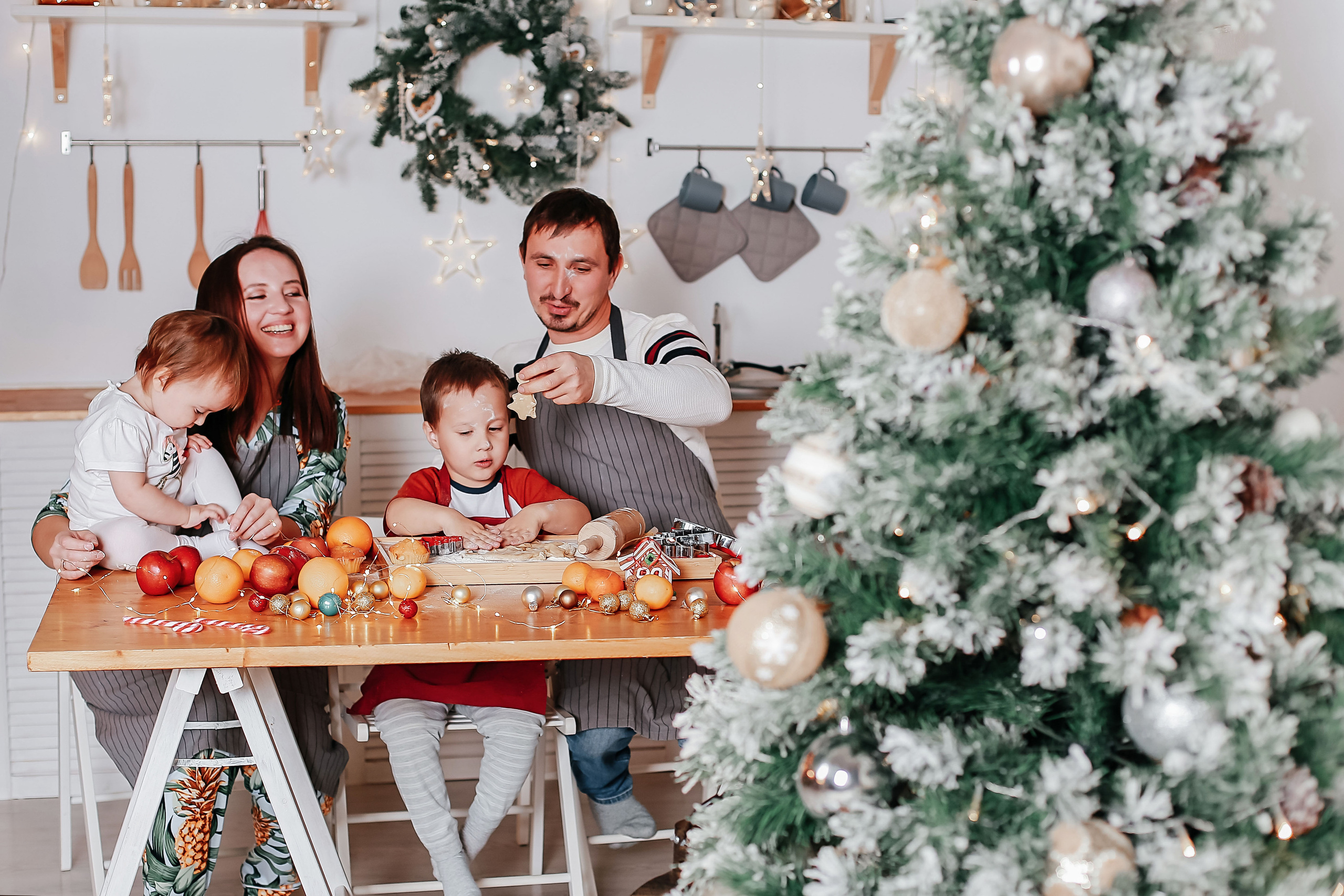 Новогодняя фотосессия в студии Флоренция. Иванова Ирина Свадебный и семейный фотограф г. Уфа