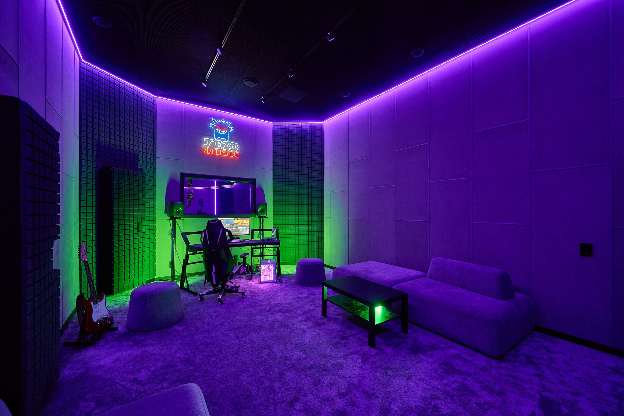 Студия Звукозаписи JezoMusic. Интерьерный фотограф в Краснодаре