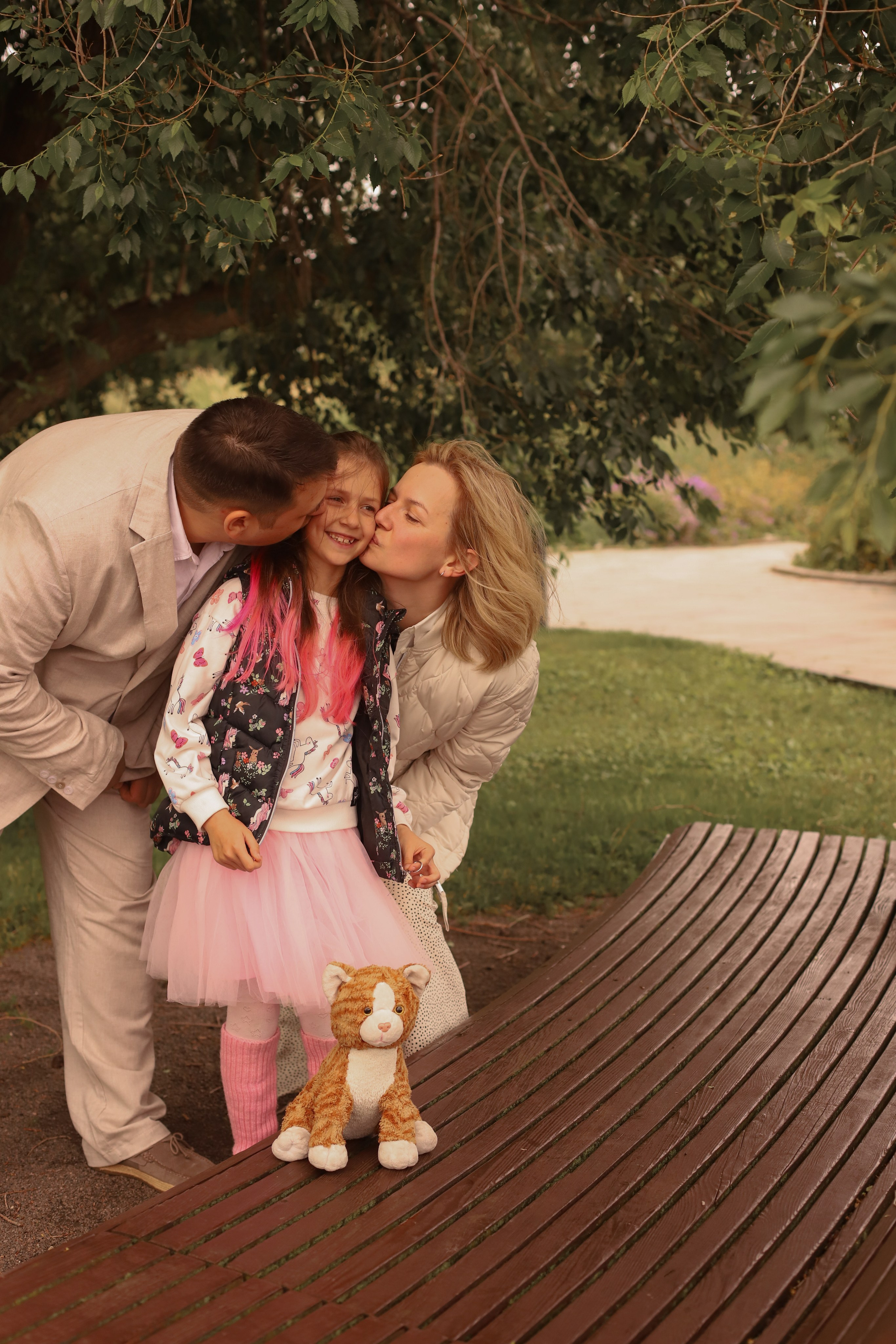 Семейная фотопрогулка. Фотограф в Москве Елена Дроботя