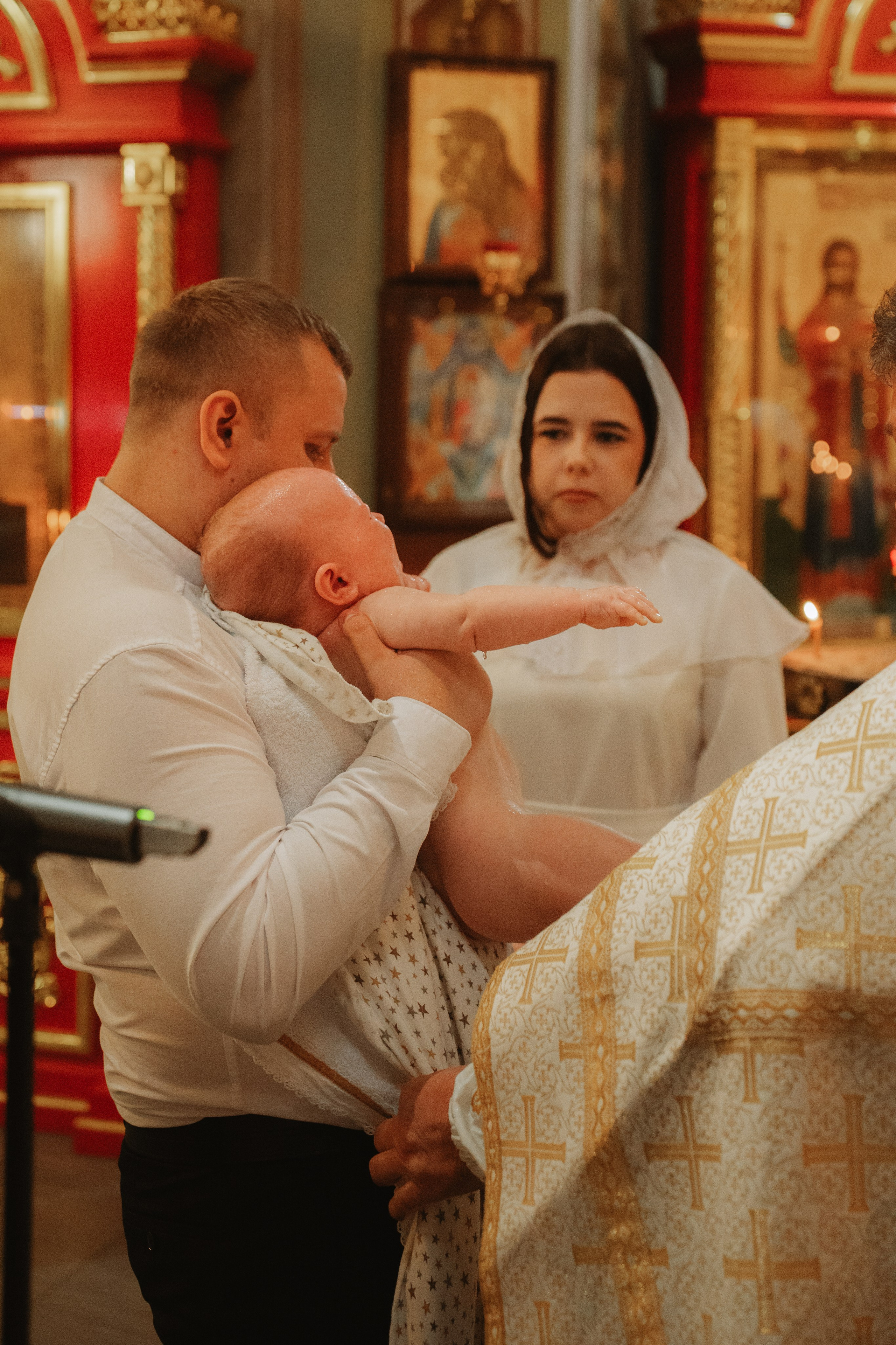 Крещение Матвея. Семейный фотограф • Домашние съемки в Нижнем Новгороде