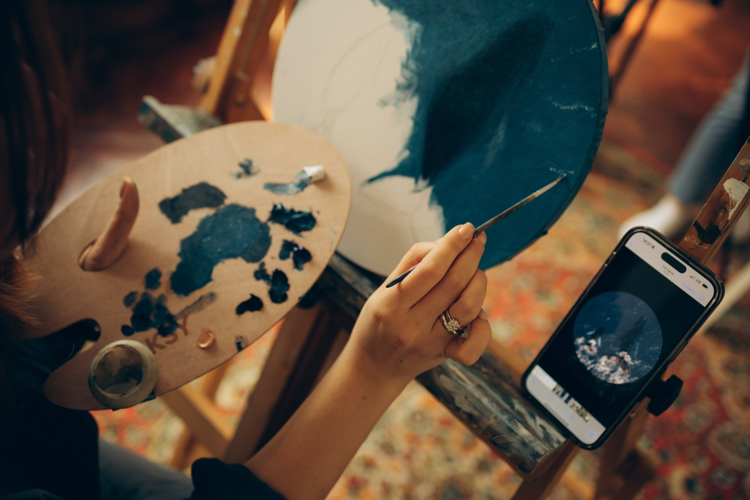 Мастерская художника. Женский фотограф Истра