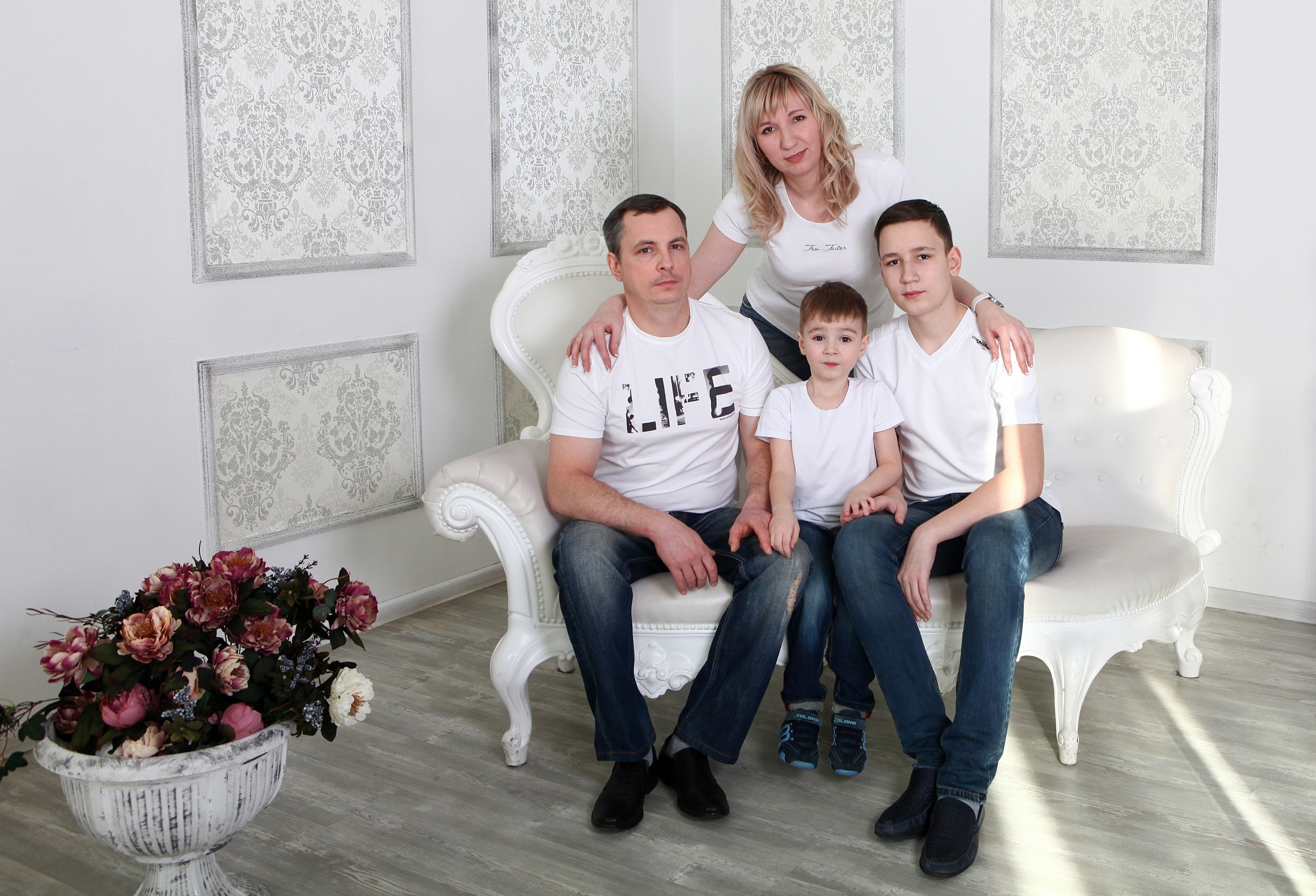 Семейная фотосессия в омске от Марии Беккер. Мария Беккер - фотограф: свадебный, семейный, детский