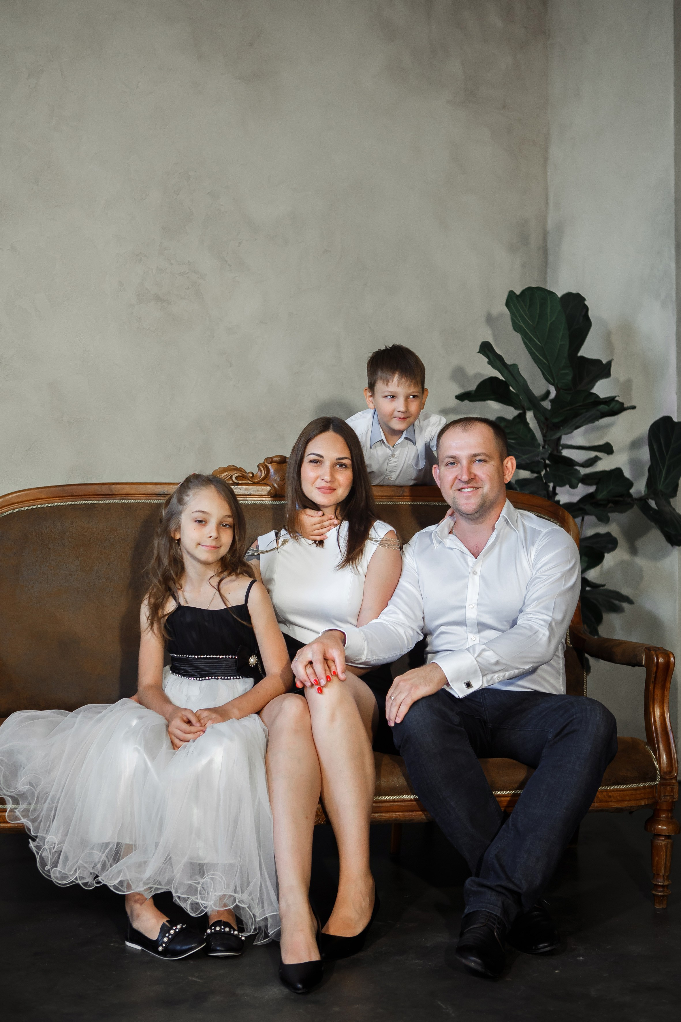 Очень большая семья, личные и парные портреты. Свадебный и портретный Фотограф в Липецке Дмитрий Котюков