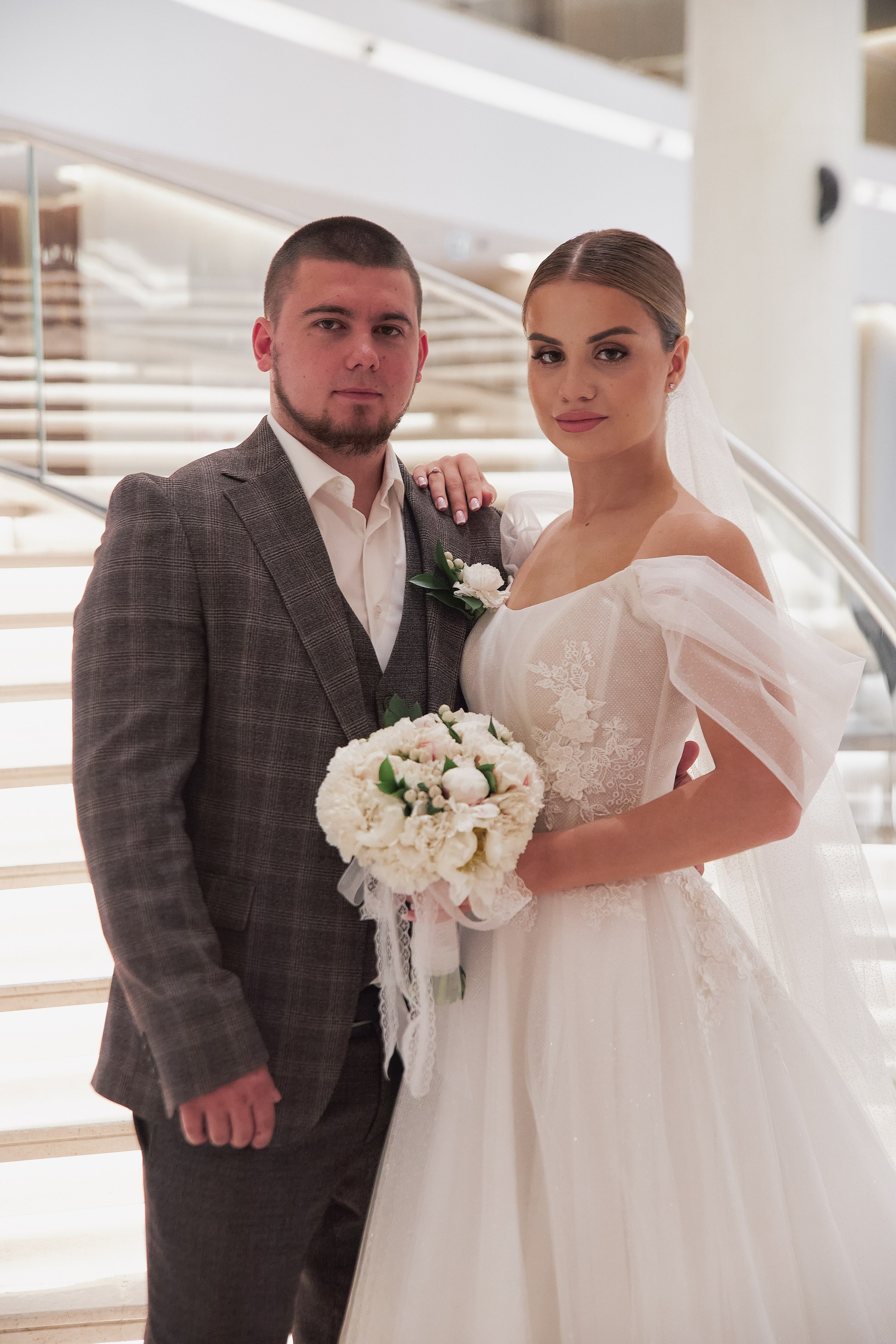 Свадебная фотосессия в Hyatt Regency Moscow