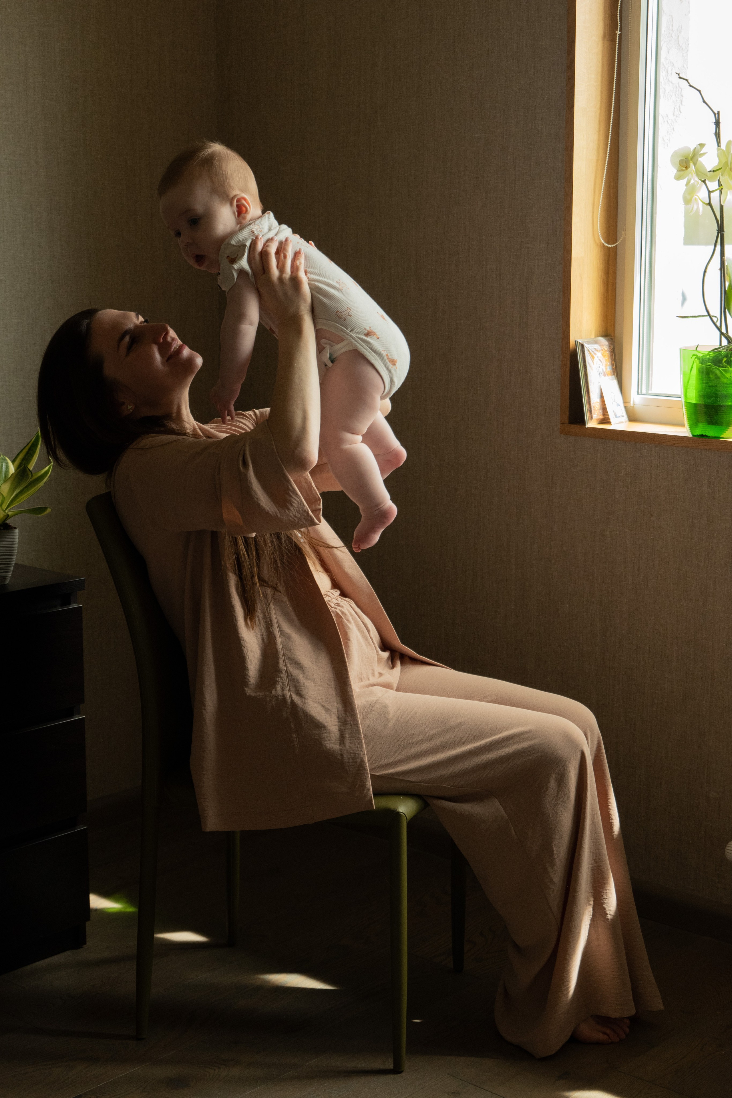 Фотосессия к 6 месяцам. Фотограф видеограф Ольга Василевская