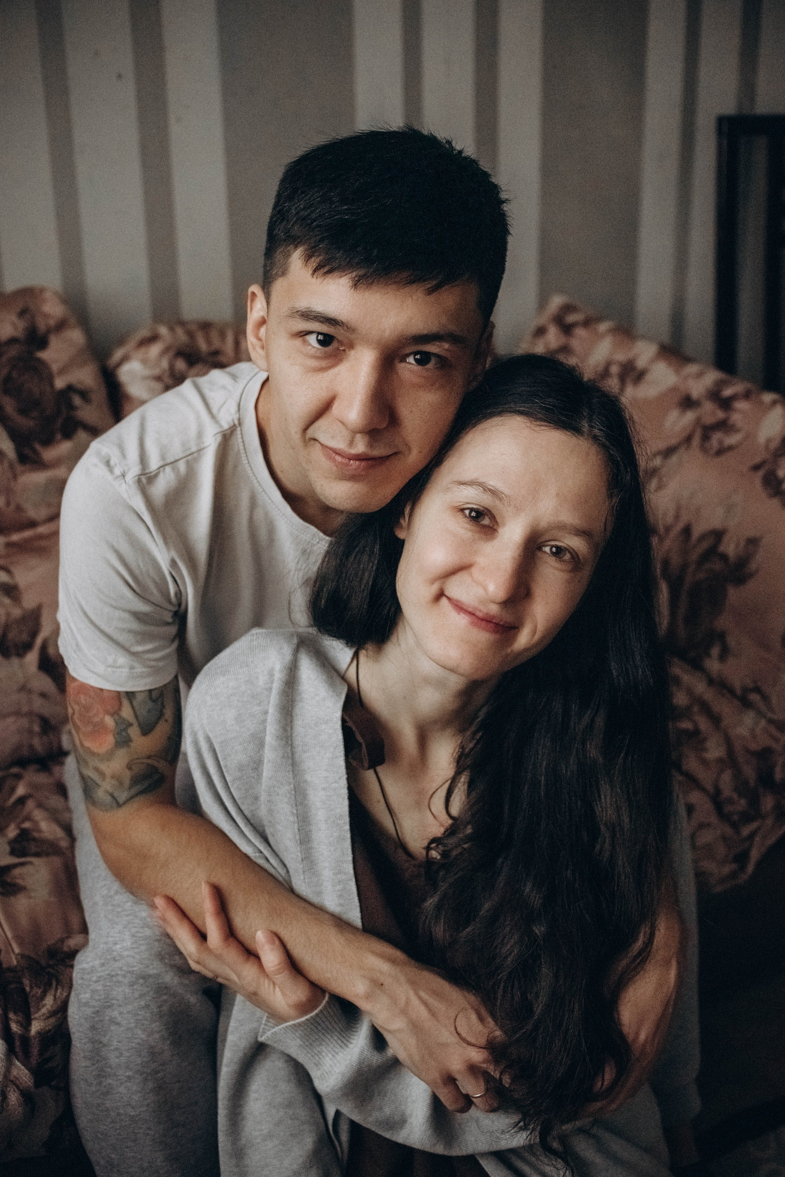 Семейная домашняя фотосессия. Семейный фотограф в Железнодорожном Масаева Елена