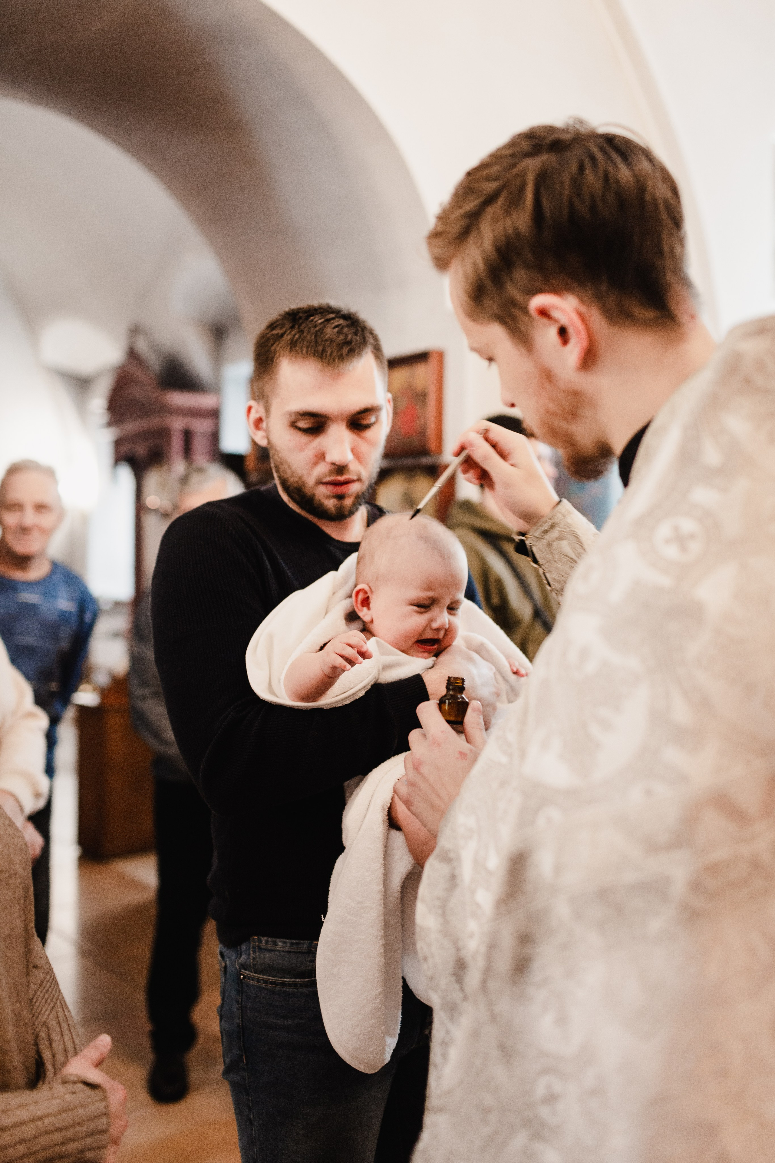Таинство крещения. Фотограф и видеограф Мария Банщикова, Солнечногорск, Москва