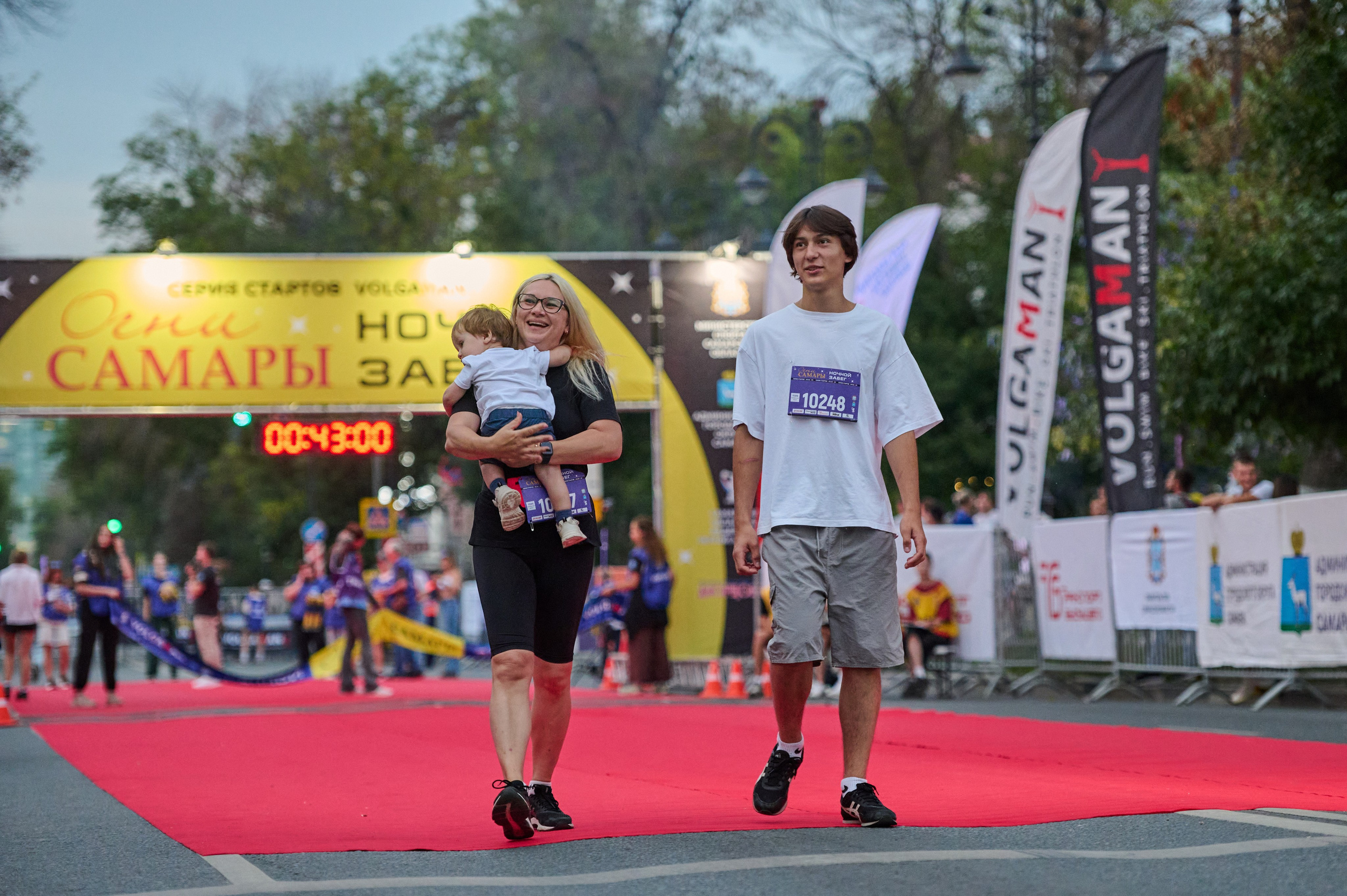 Огни Самары (ночной забег). Фотограф в Самаре