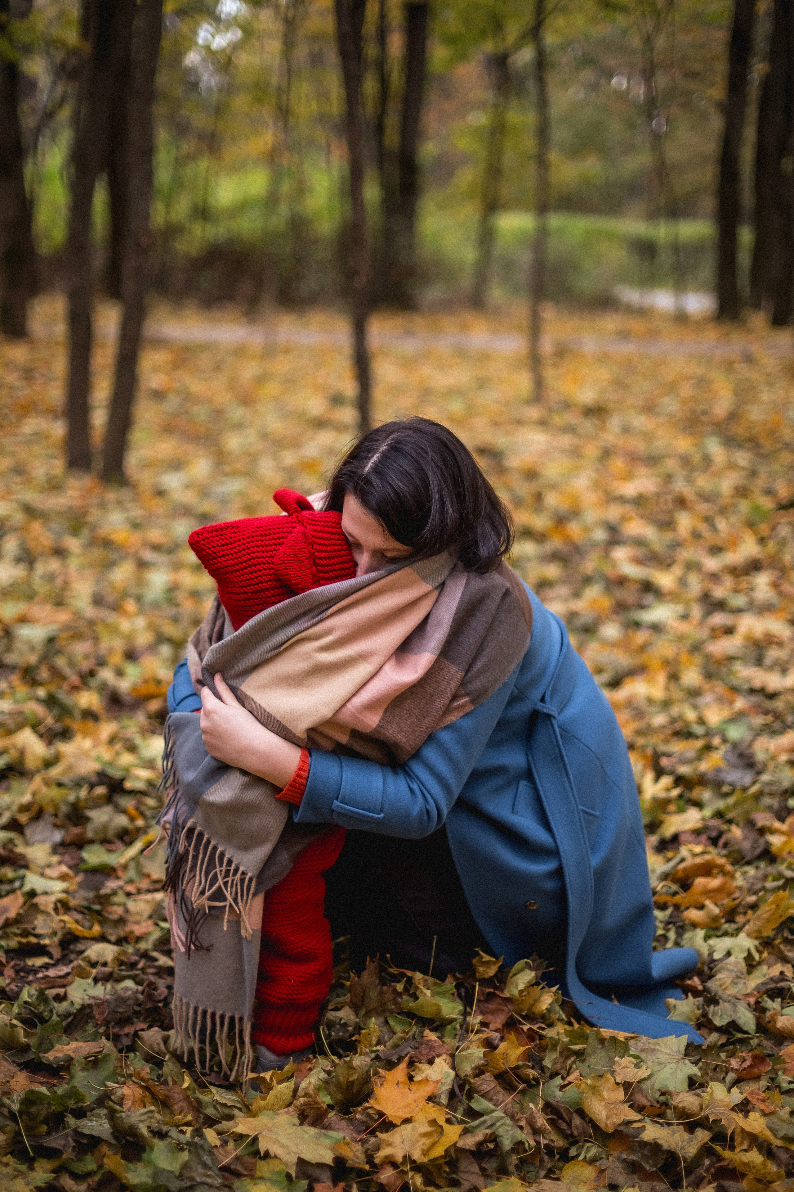 Тепло осени. Леон и родители. Фотограф в Москве Базанова Дарья