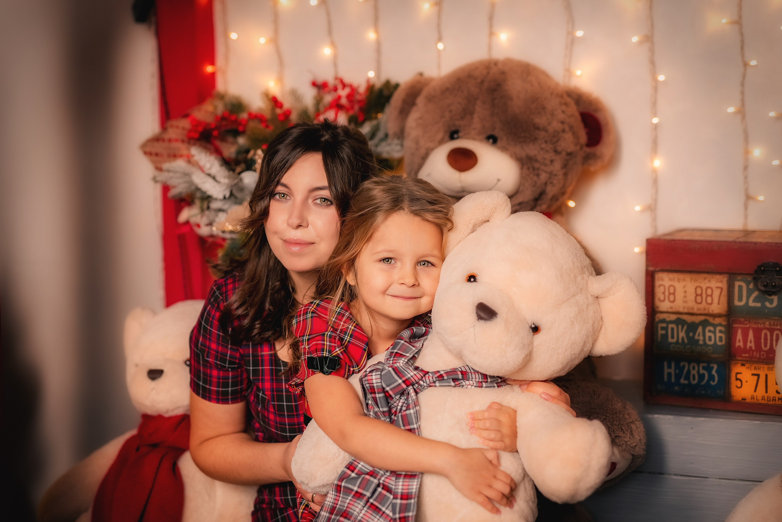 Новогодние открытки. Семейный, детский фотограф в Воронеже Анна Никитина