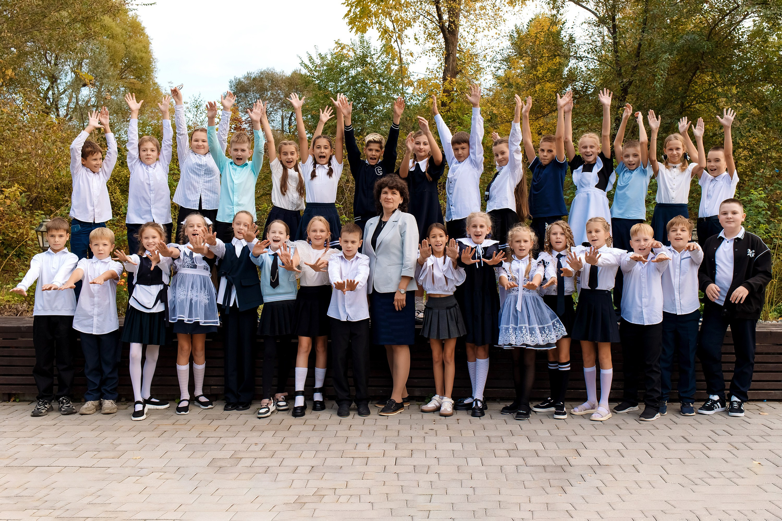 Школа 17, 4 класс. Фотограф Любовь Корниенко, Примоский край