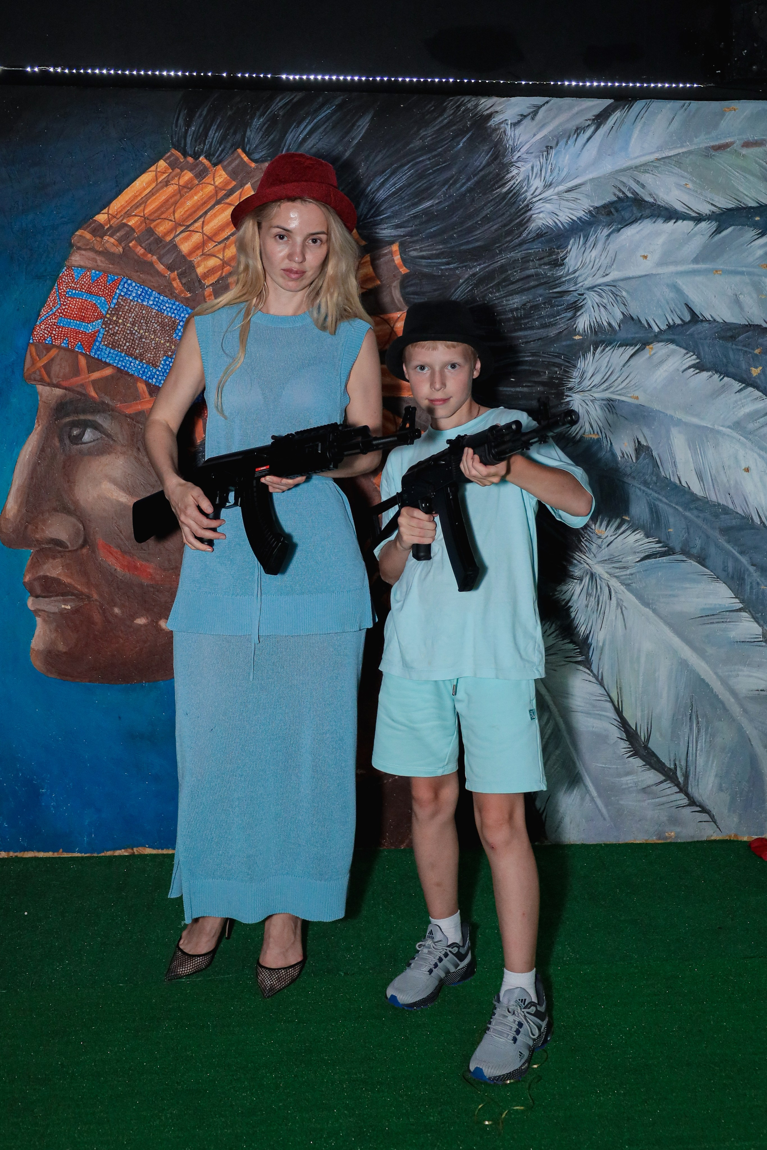 День рождение в стрелковом клубе. Фотограф Надршина Лилия