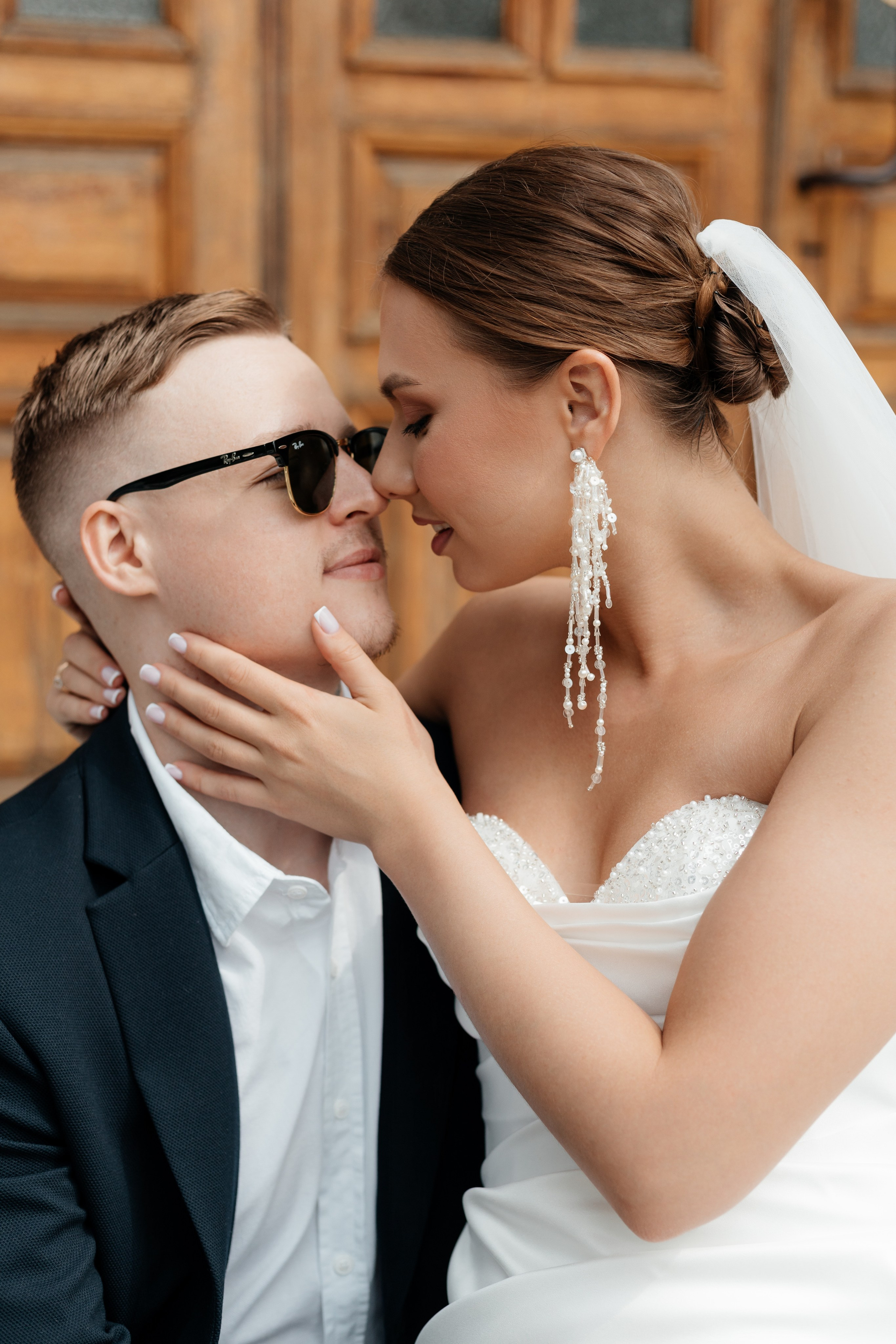 Нежные мгновения свадьбы: Семён и Вероника. Фотограф Семён Гнеушев