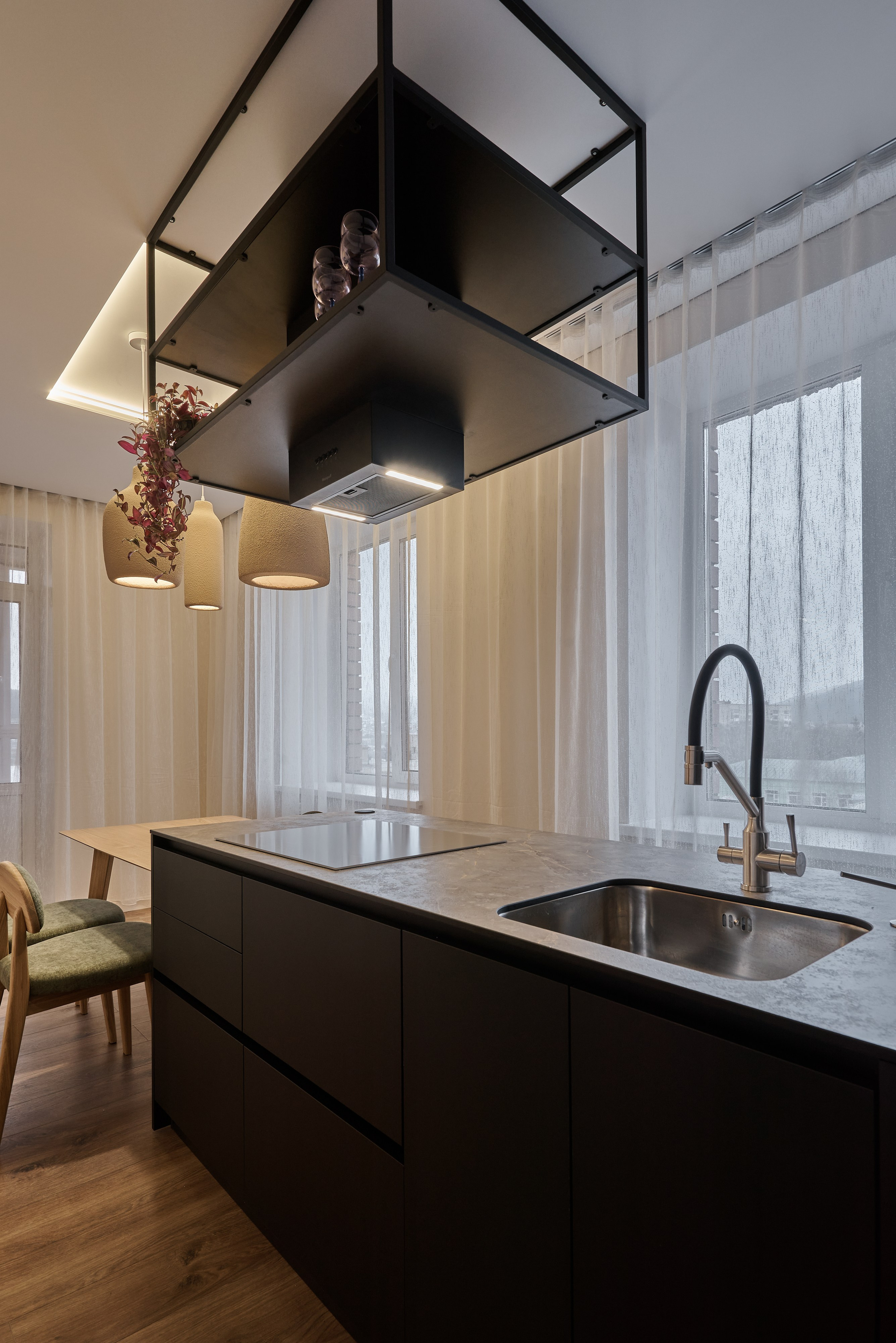 Современная кухня. Абросимов Лев интерьерный и архитектурный фотограф