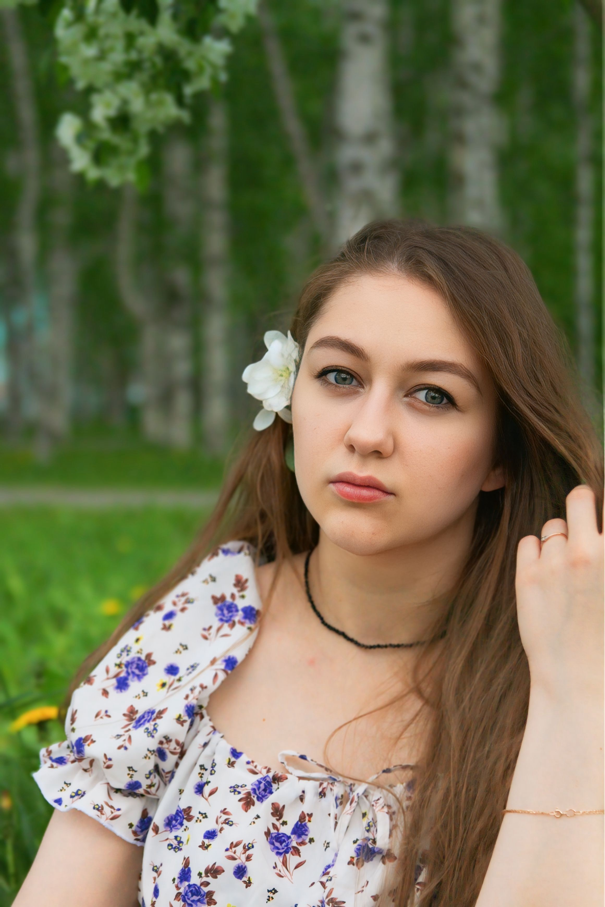 Летняя фотосессия в парке