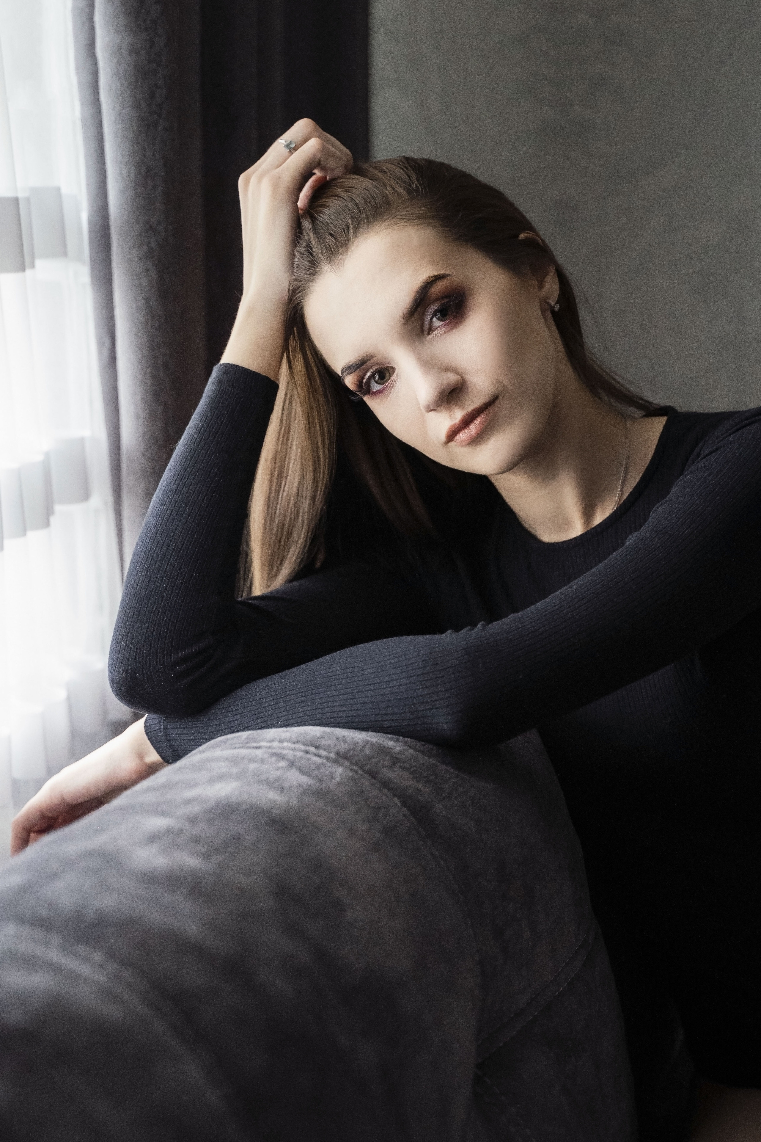 Юлия (домашняя фотосессия). Фотограф Вера Зверуго в Орле