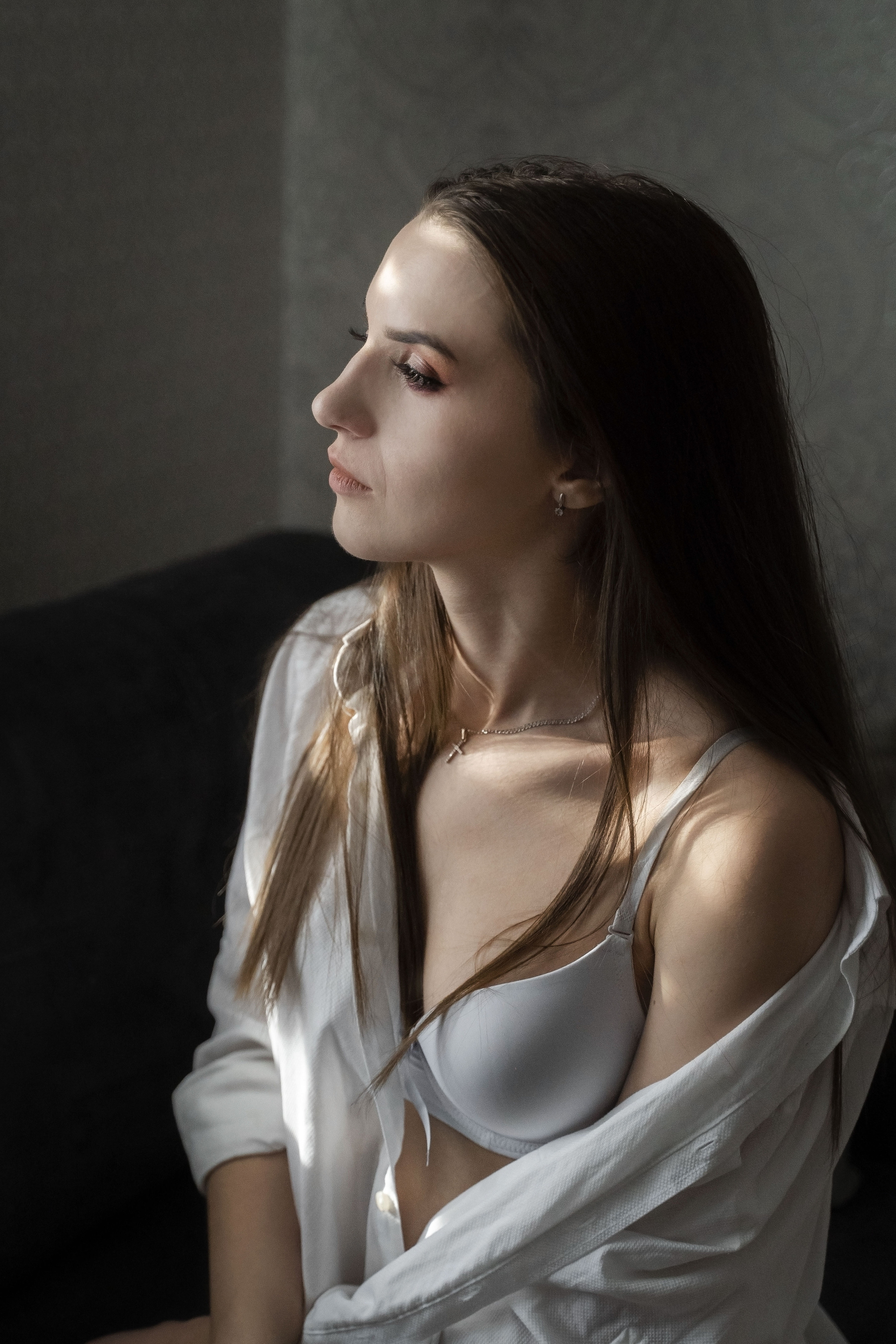 Юлия (домашняя фотосессия). Фотограф Вера Зверуго в Орле