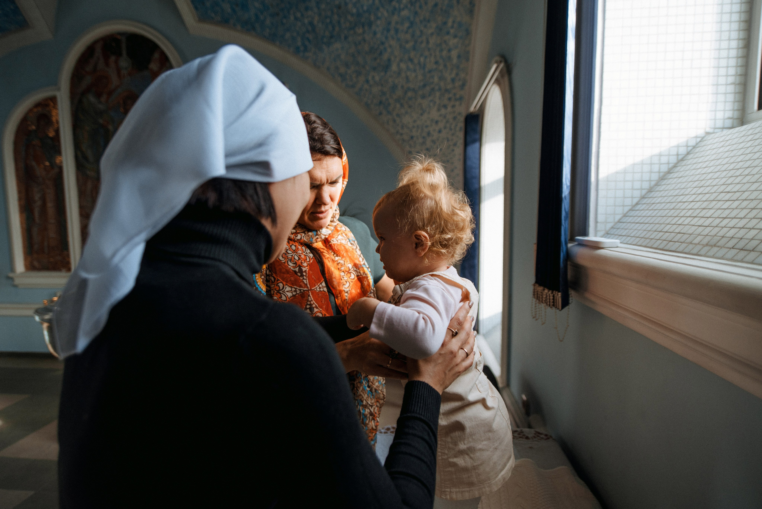 Крещение Софии. Семейный документальный фотограф в Волгограде Мариэта Додина