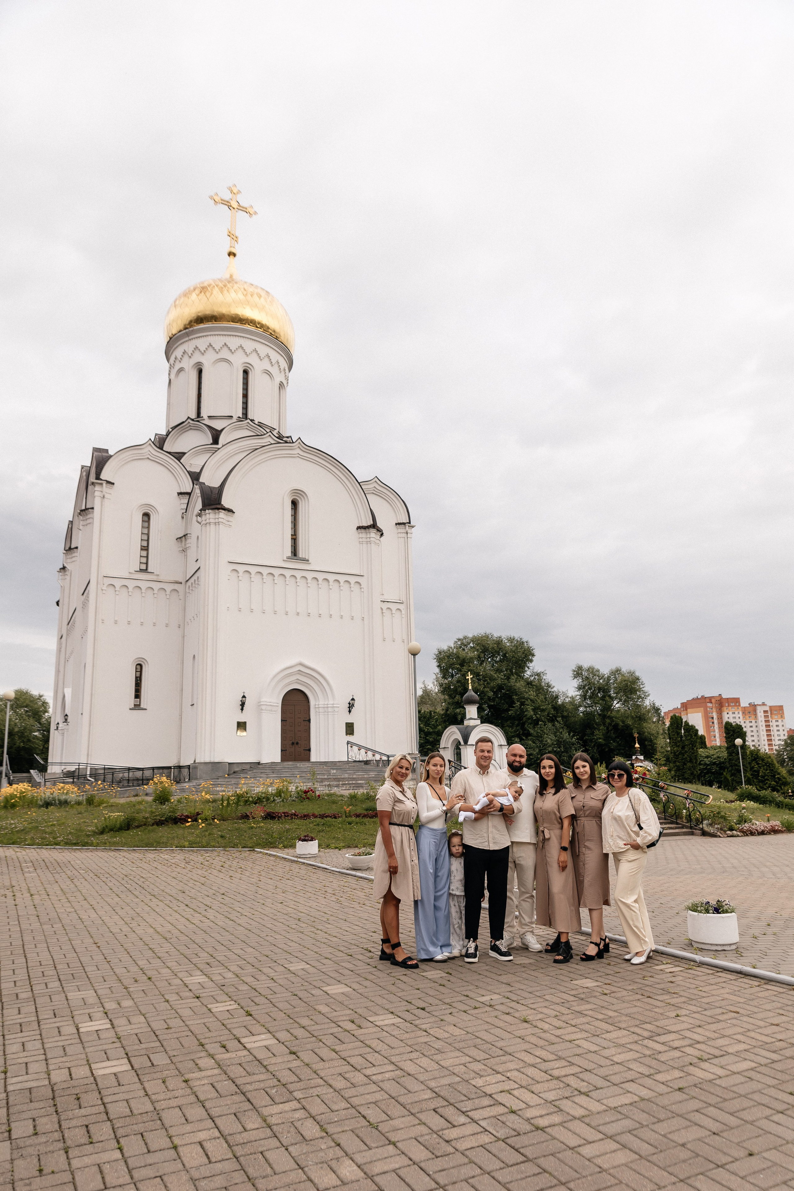 Крещение Ксении. Семейный фотограф Минск Усова Ольга