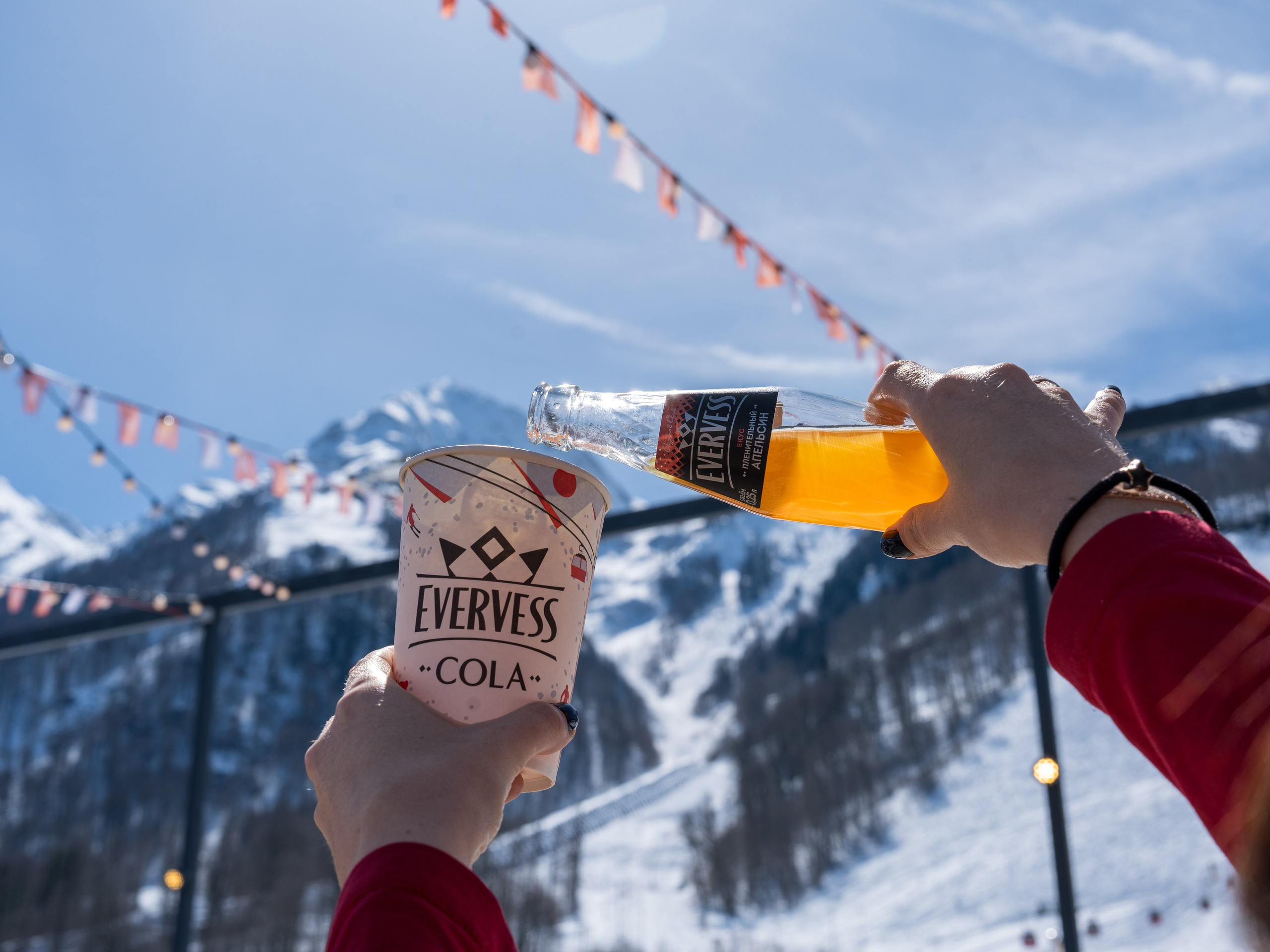 Компания «EVERVESS»: отчет с точек продаж на курортах Красной Поляны. Репортажный фотограф в Красной Поляне и Сочи Павлюченко Екатерина