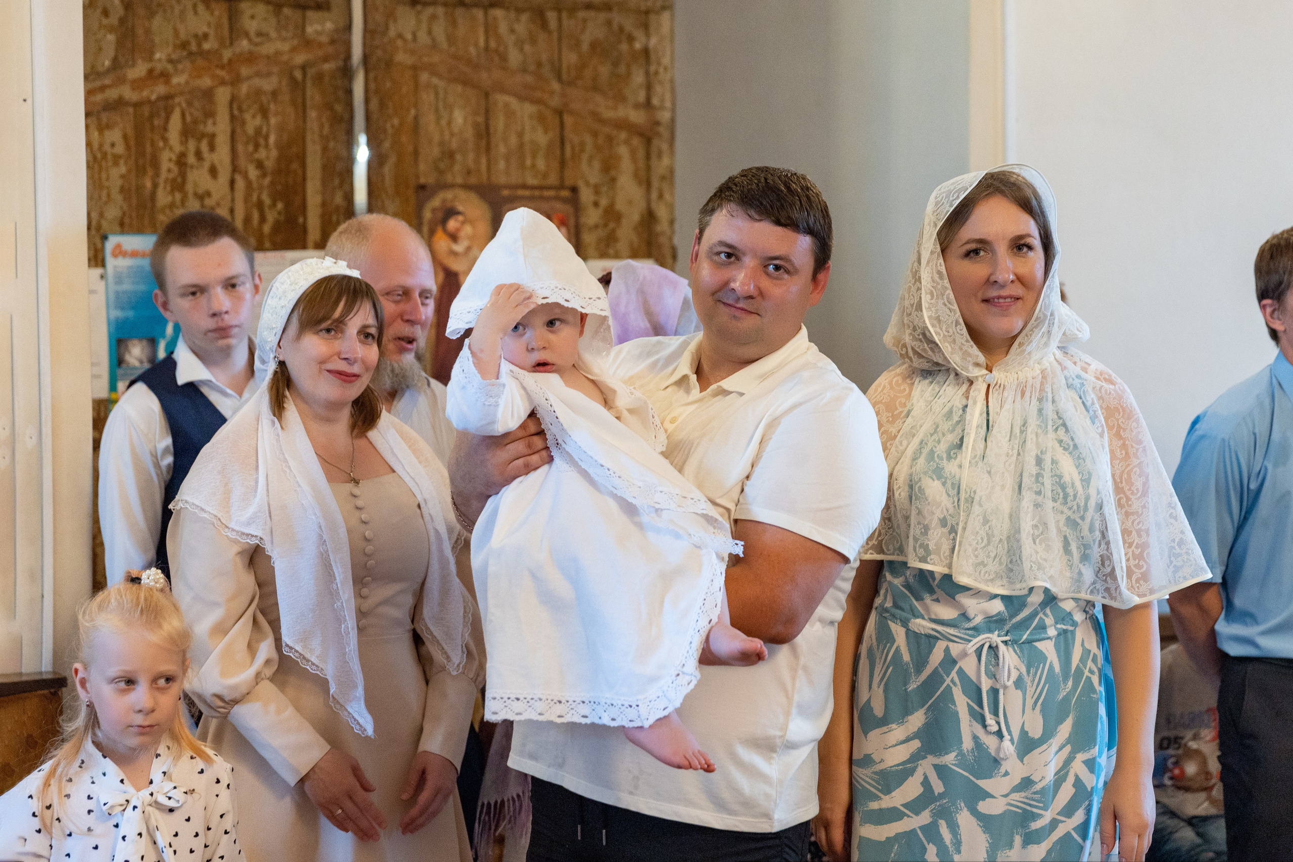 Крещение Аркадия. Семейный фотограф Раменское, Жуковский