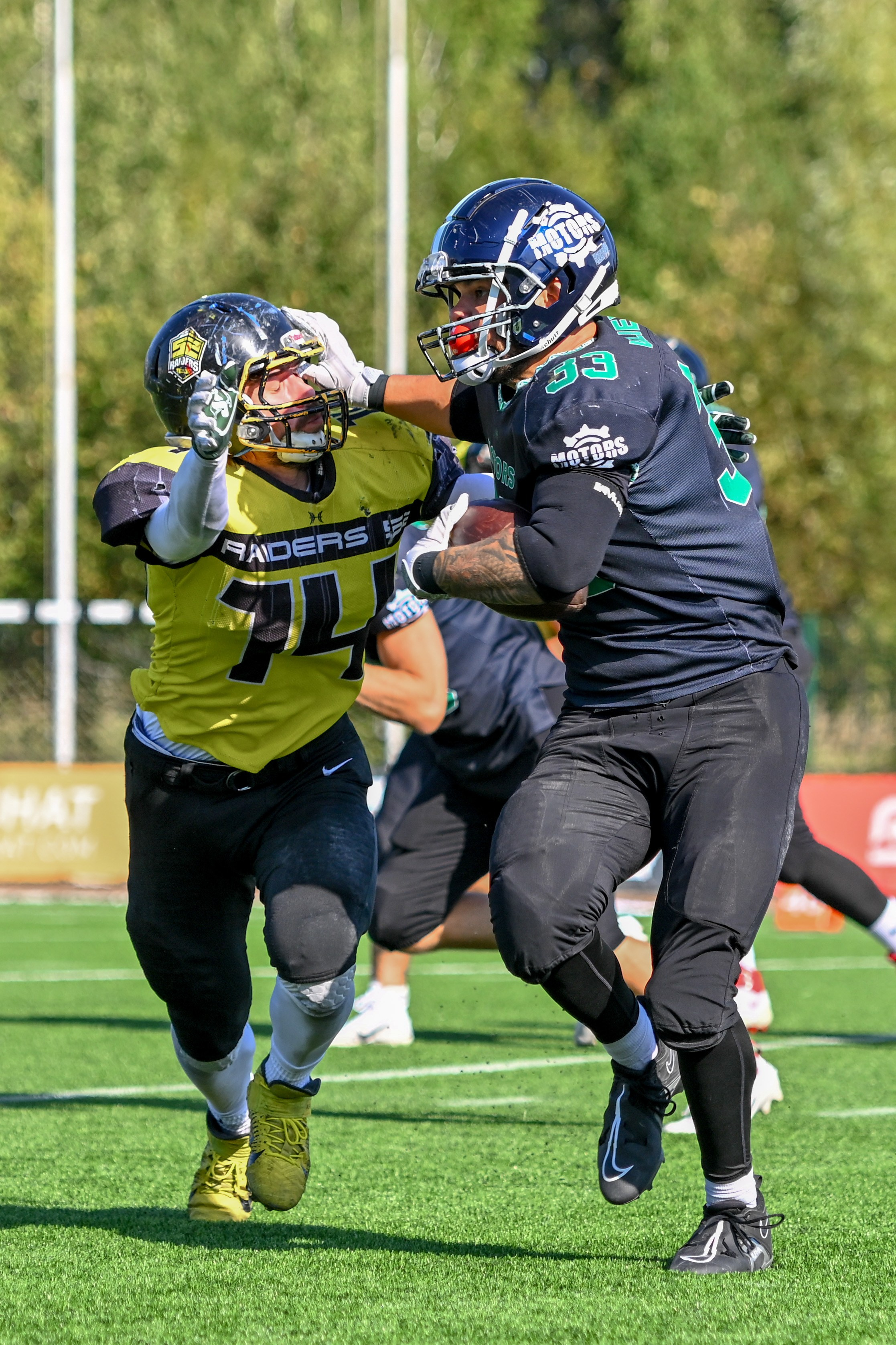 Американский футбол. Спортивный и репортажный фотограф в Казани Вячеслав Сатонин