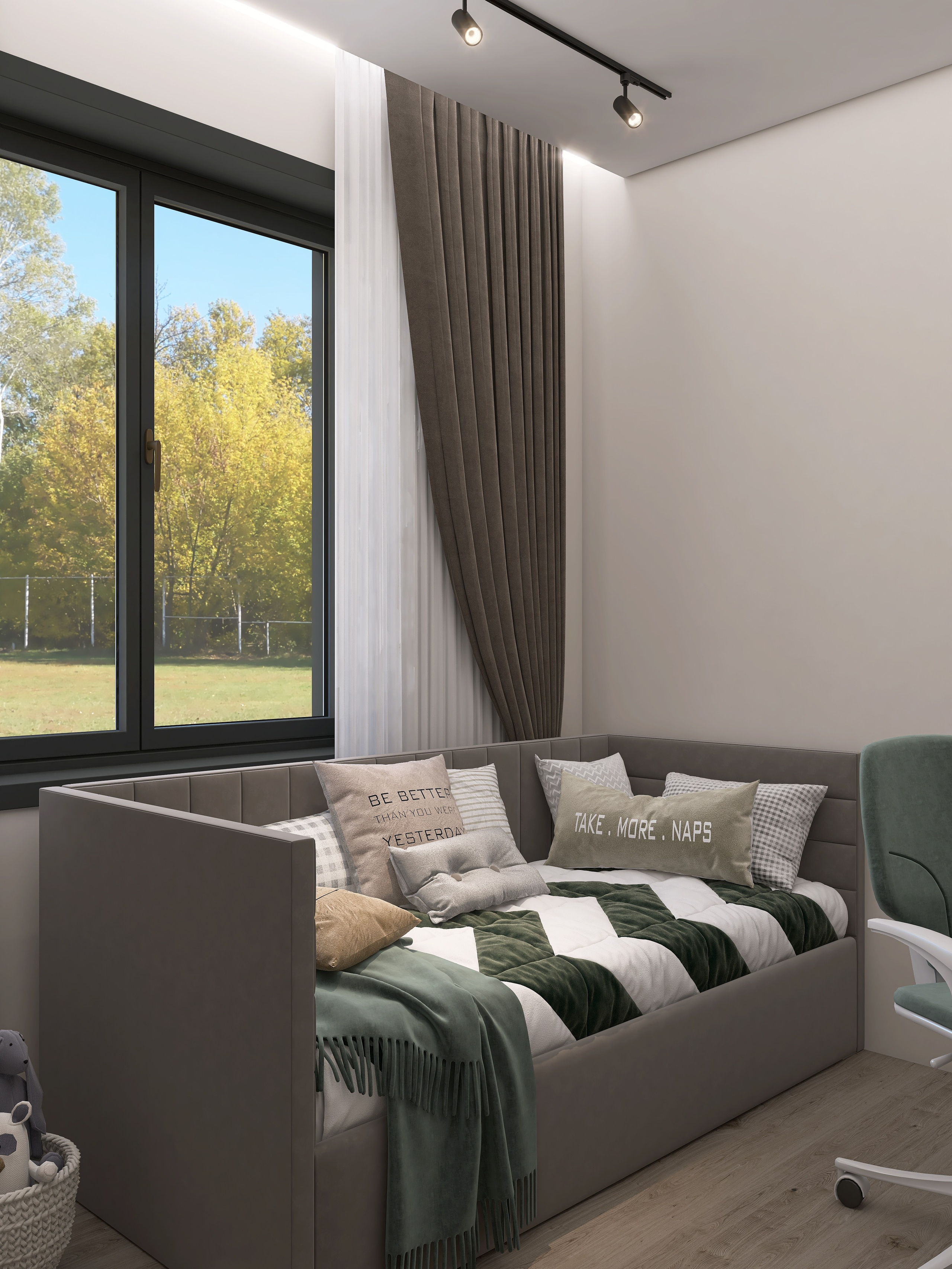 Загородный дом 145 м². Дизайнер интерьера Виктория Трунова. Дома, квартиры, офисы. Проекты любой сложности