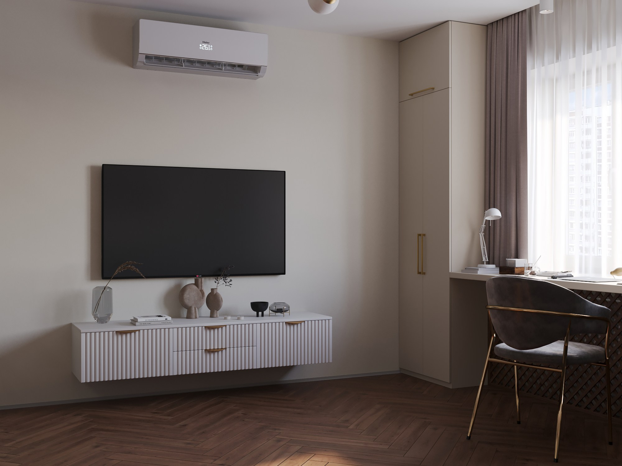 Квартира 35 м² для девушки. Дизайн для каждого