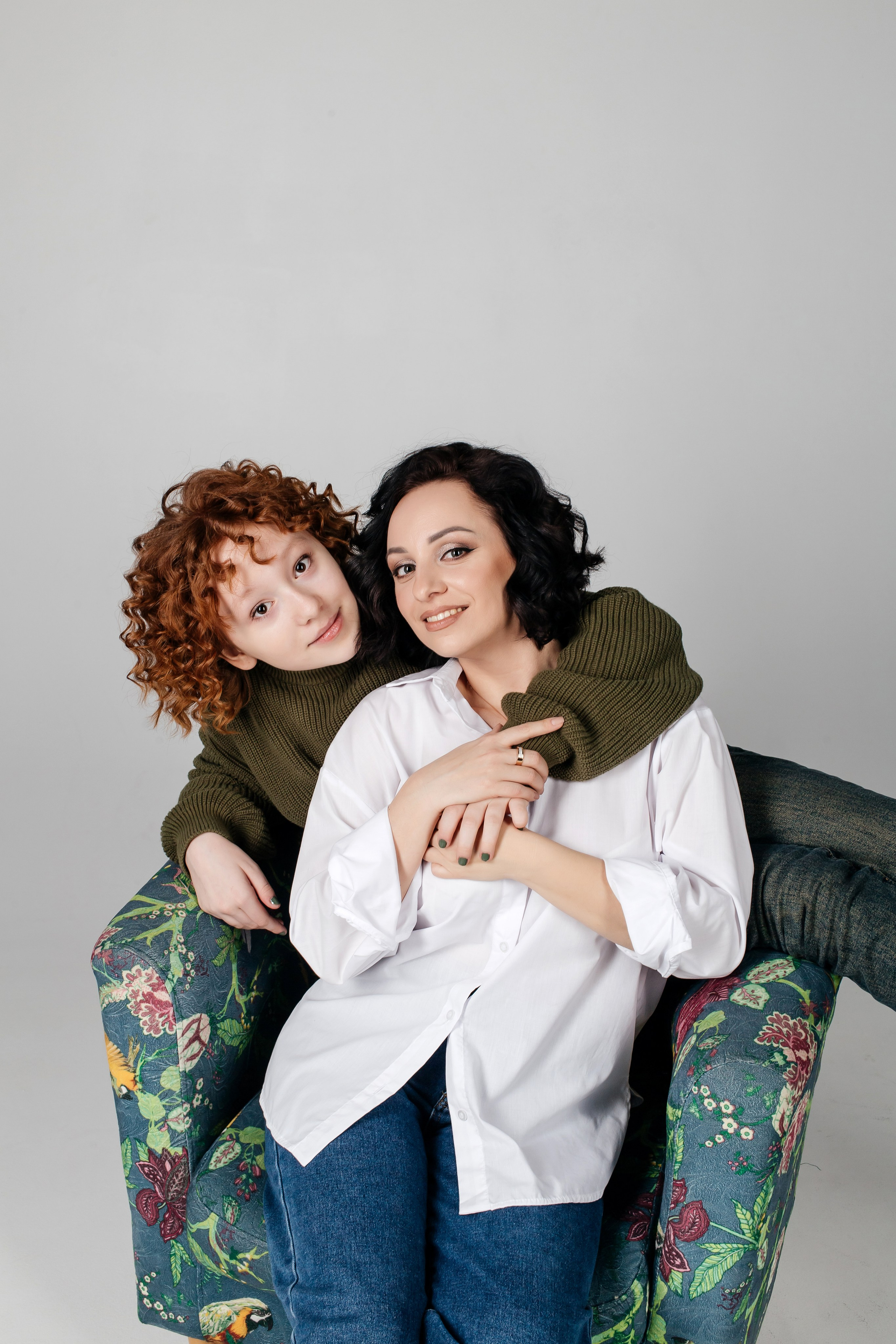 Дашуля с дочкой портретная съемка. Женский фотограф в Оренбурге Ирина Заводчикова